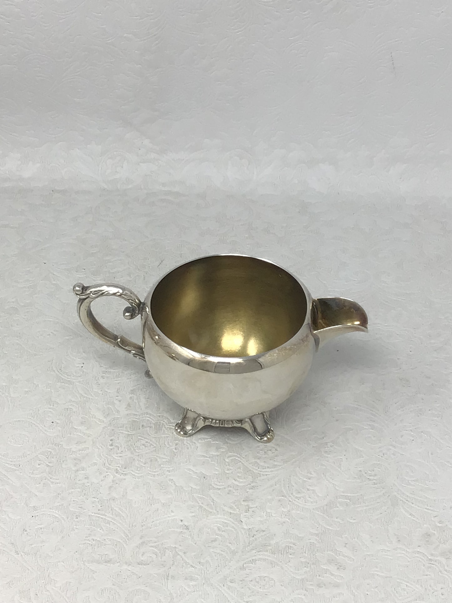 Wm.A Rogers Teapot, Creamer and Sugar