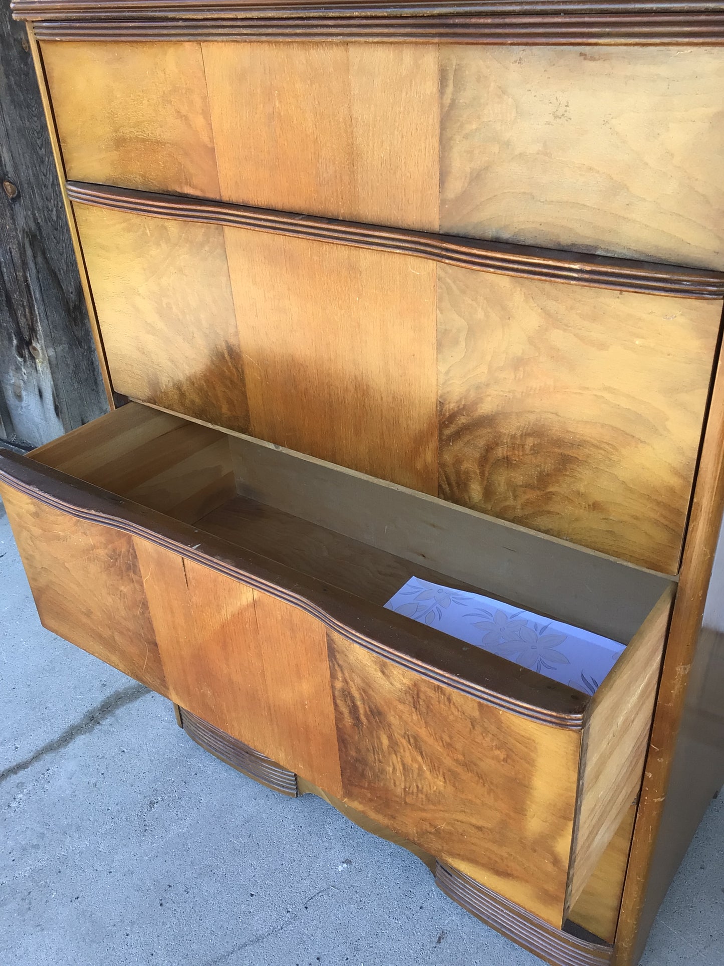 4 Drawer Tall Dresser