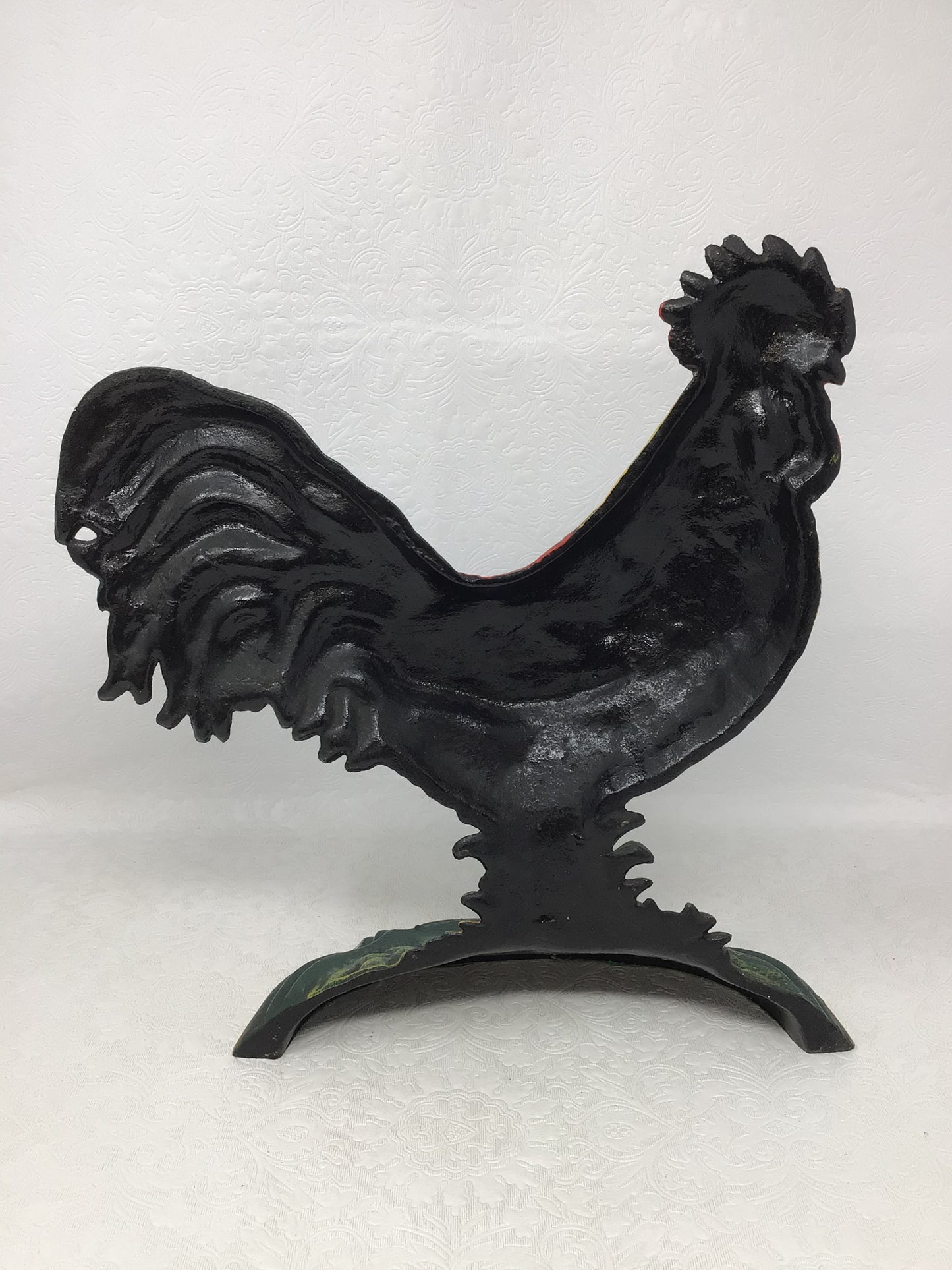 Cast Iron Rooster Doorstopper