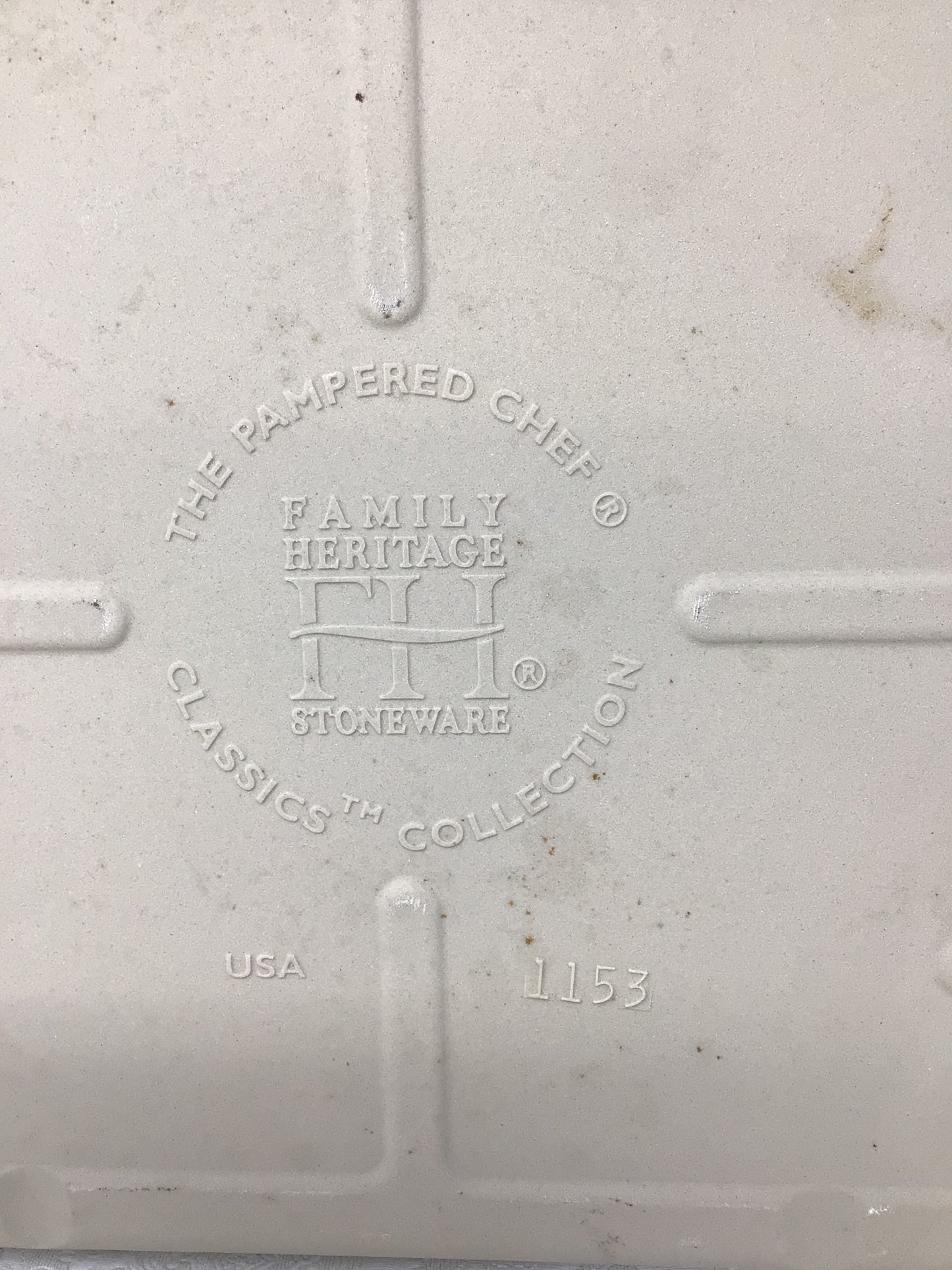 Pampered Chef Baking Stone