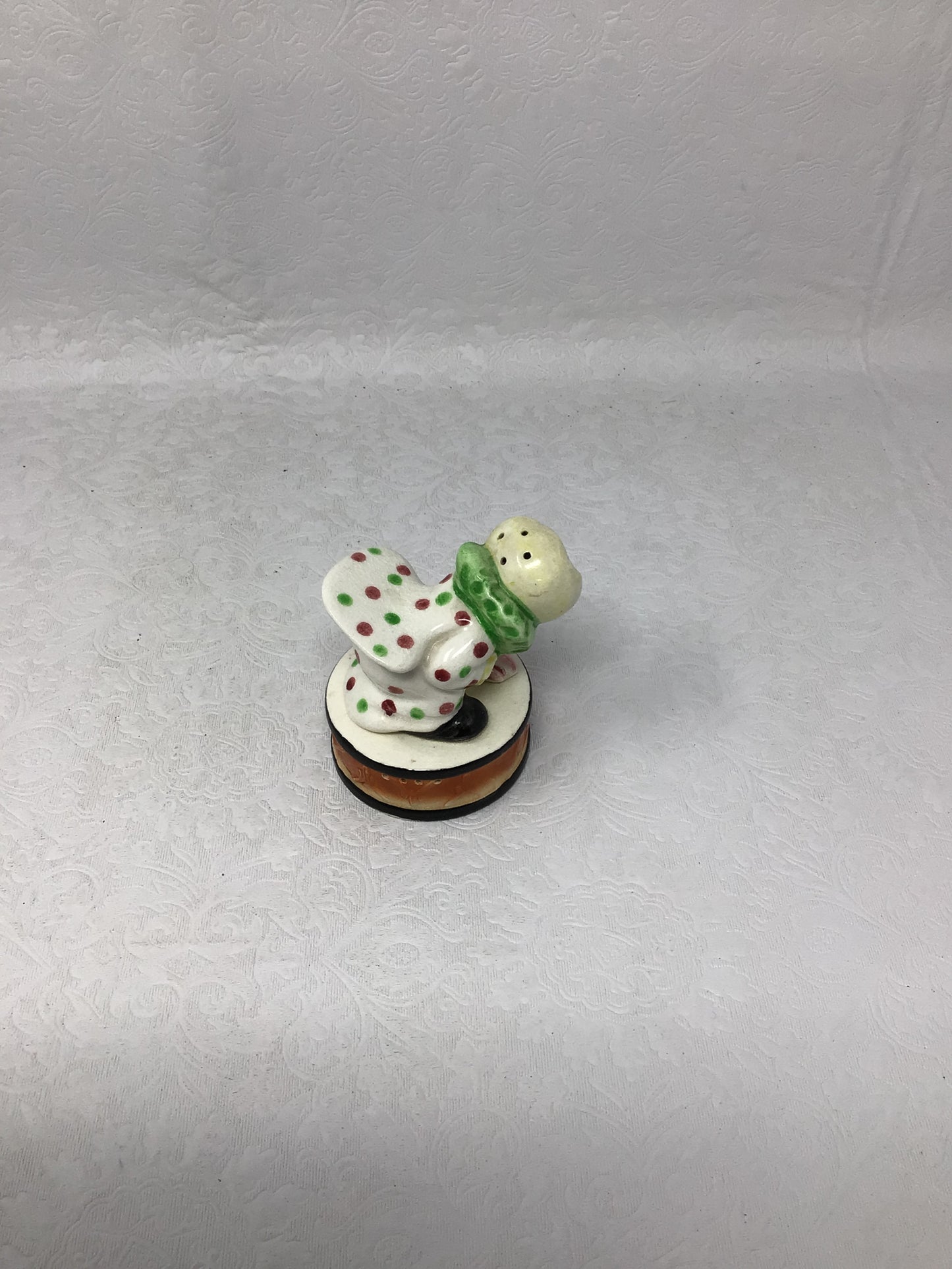 Vintage Ceramic Clown Salt & Pepper Shakers