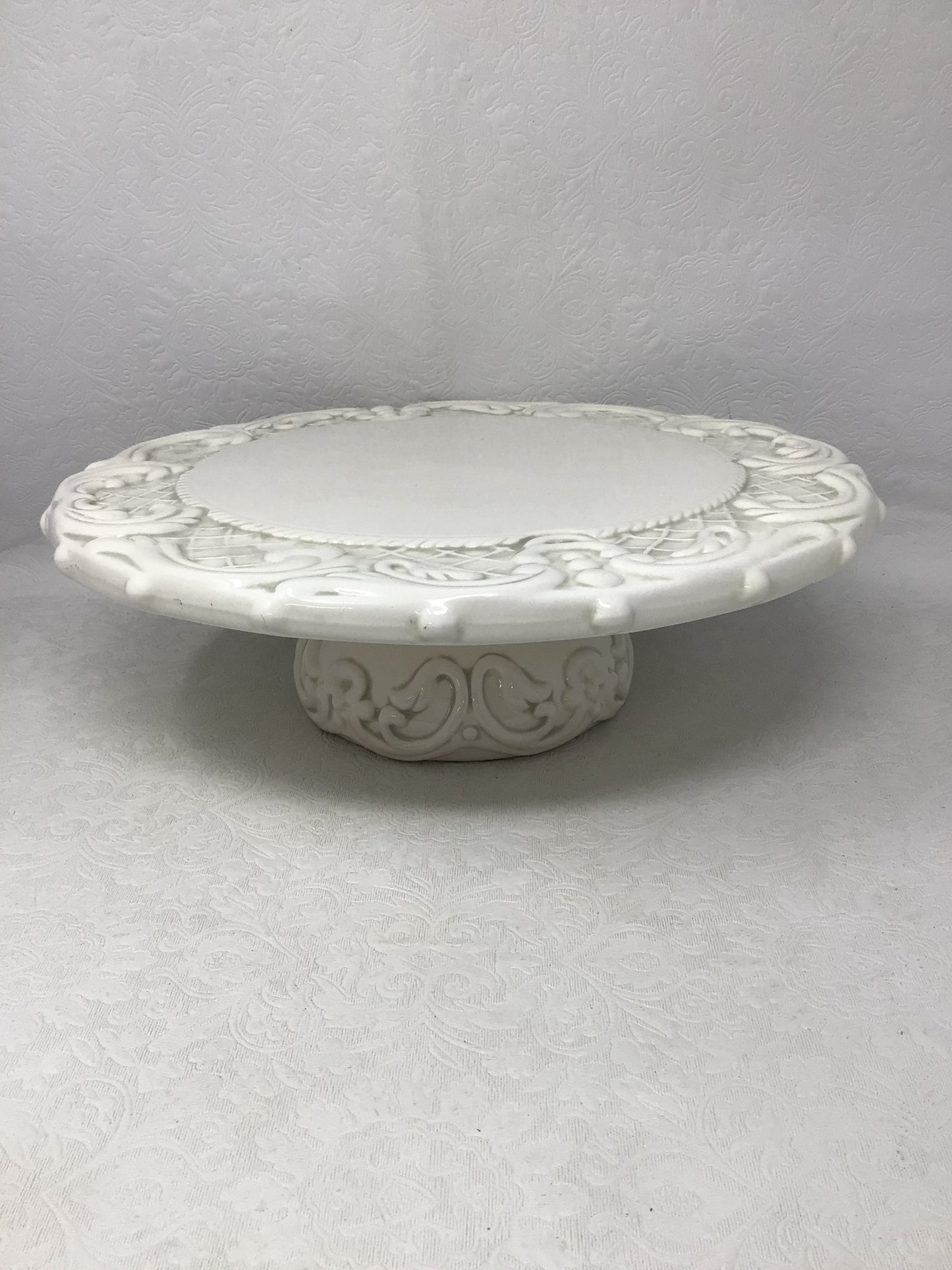 “The Cellar” Ceramic Cake Plate