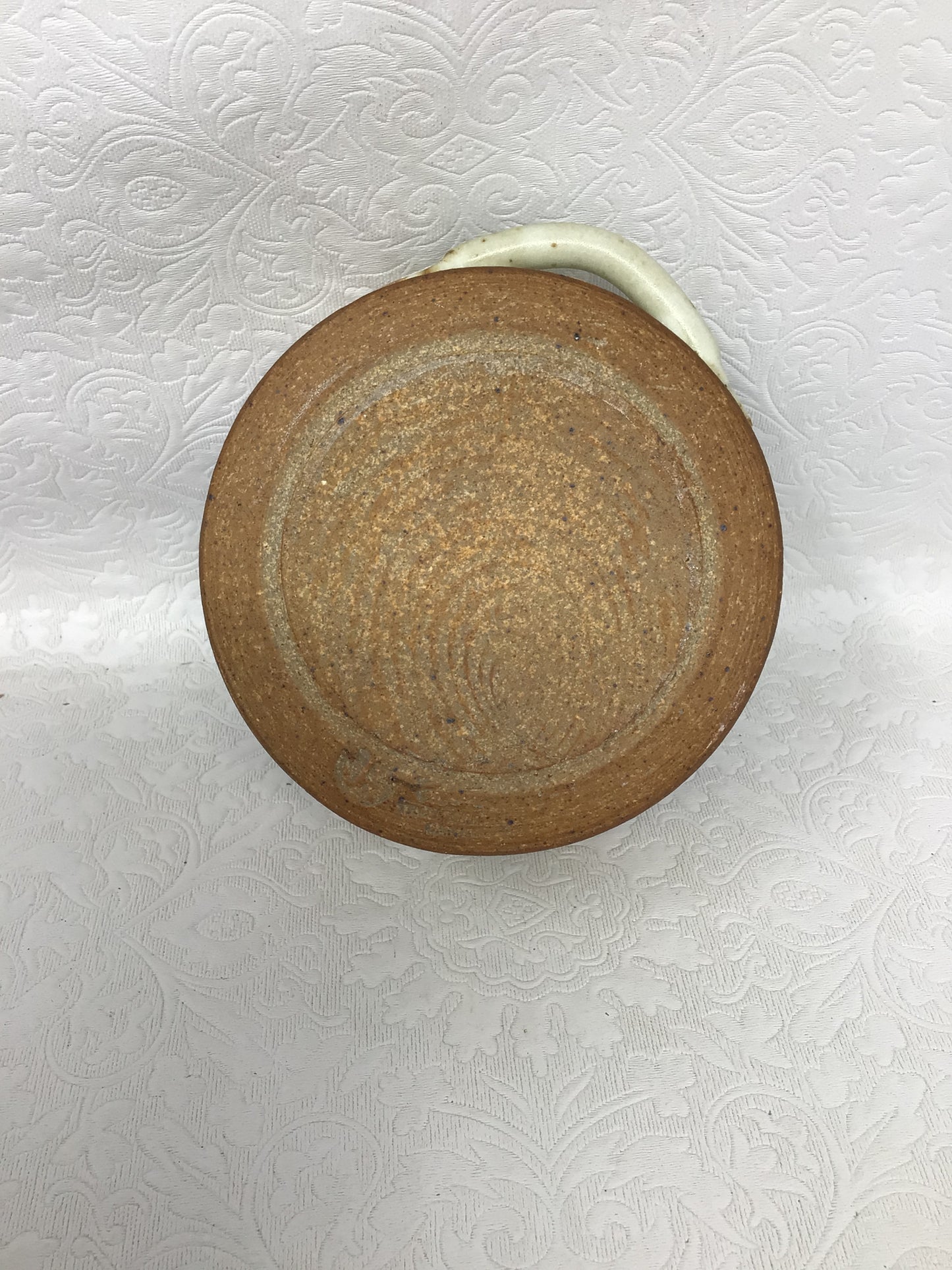 Pottery Bowl With Handle