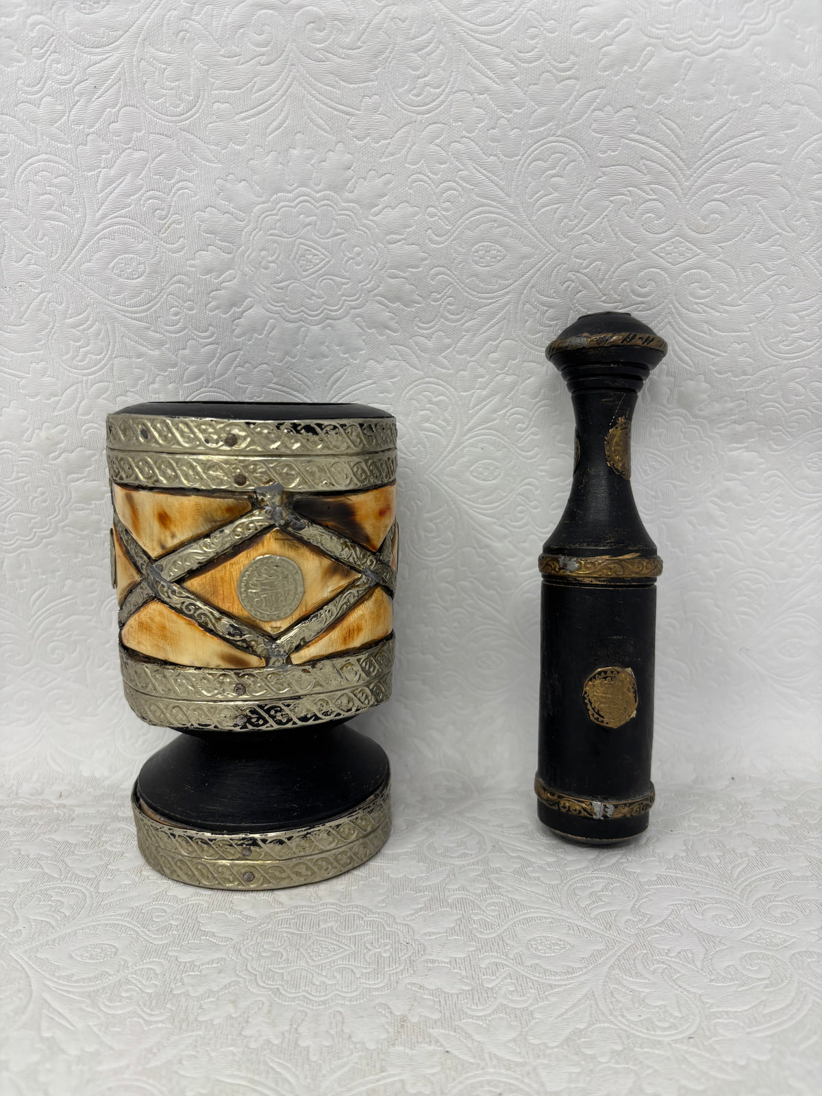 Handcrafted Wooden Mortar and Pestle