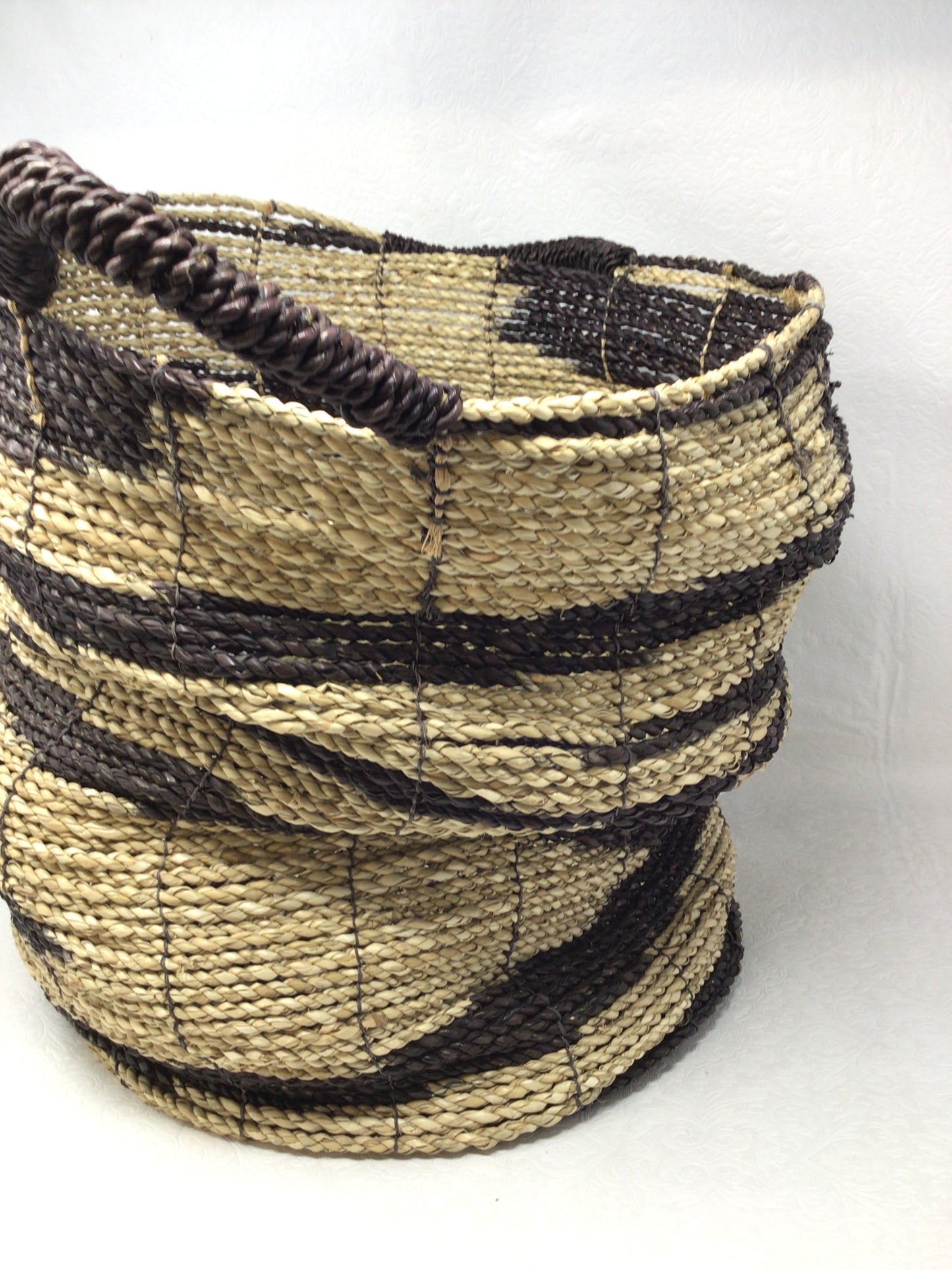 Black and Beige Basket