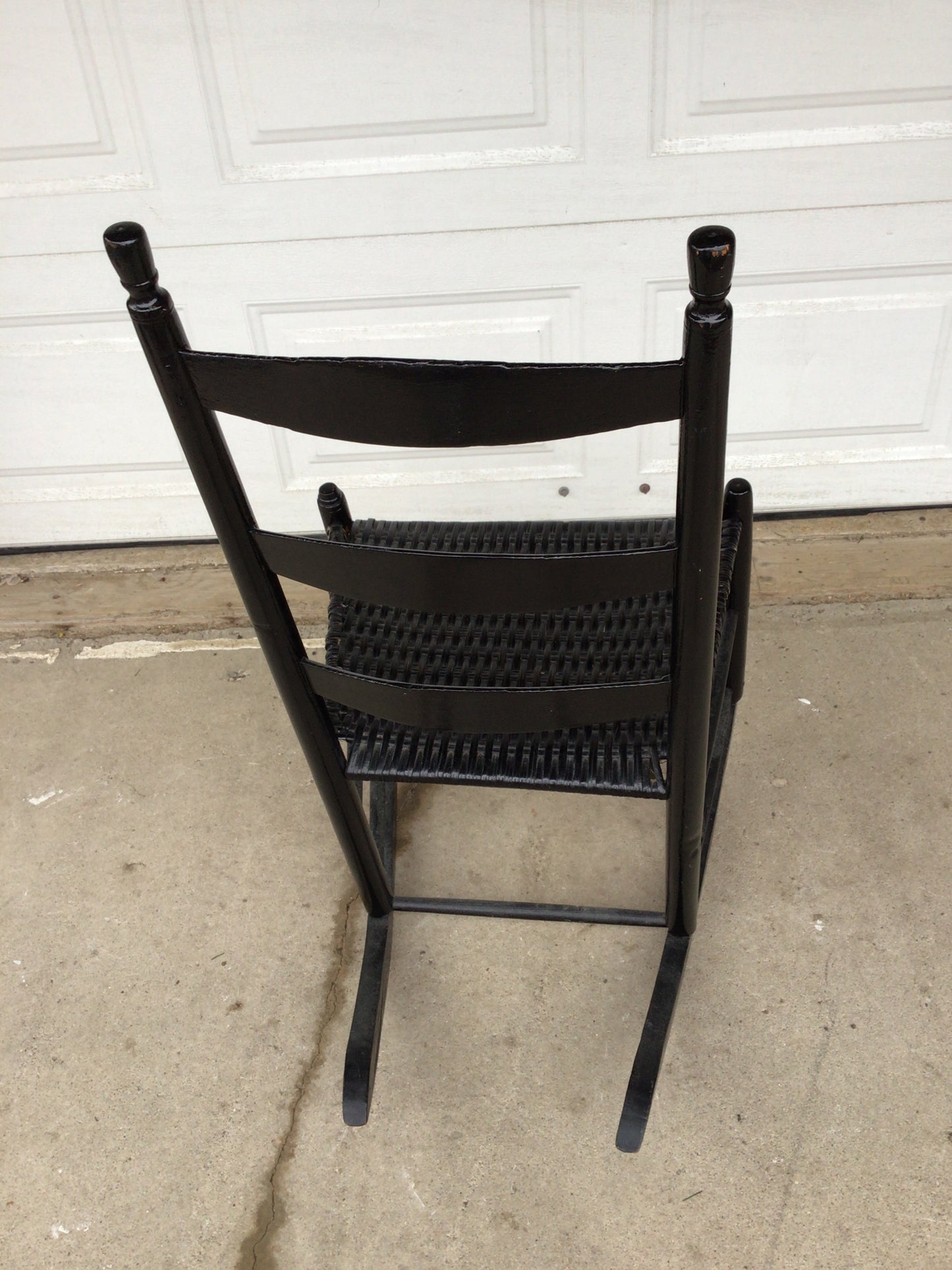 Black Rocking Chair