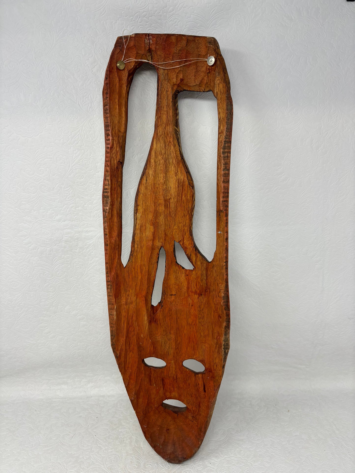 Hand Carved Wooden Tribal Face Mask