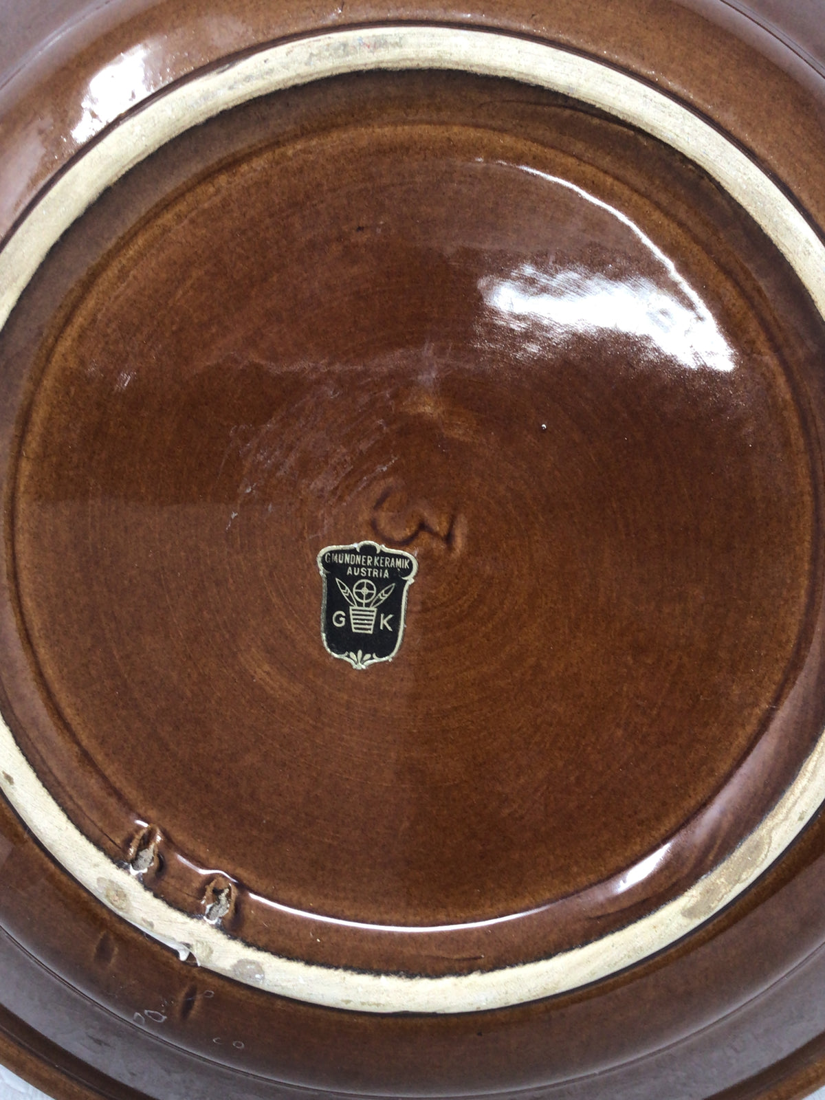 Austrian Ceramic Serving Bowl
