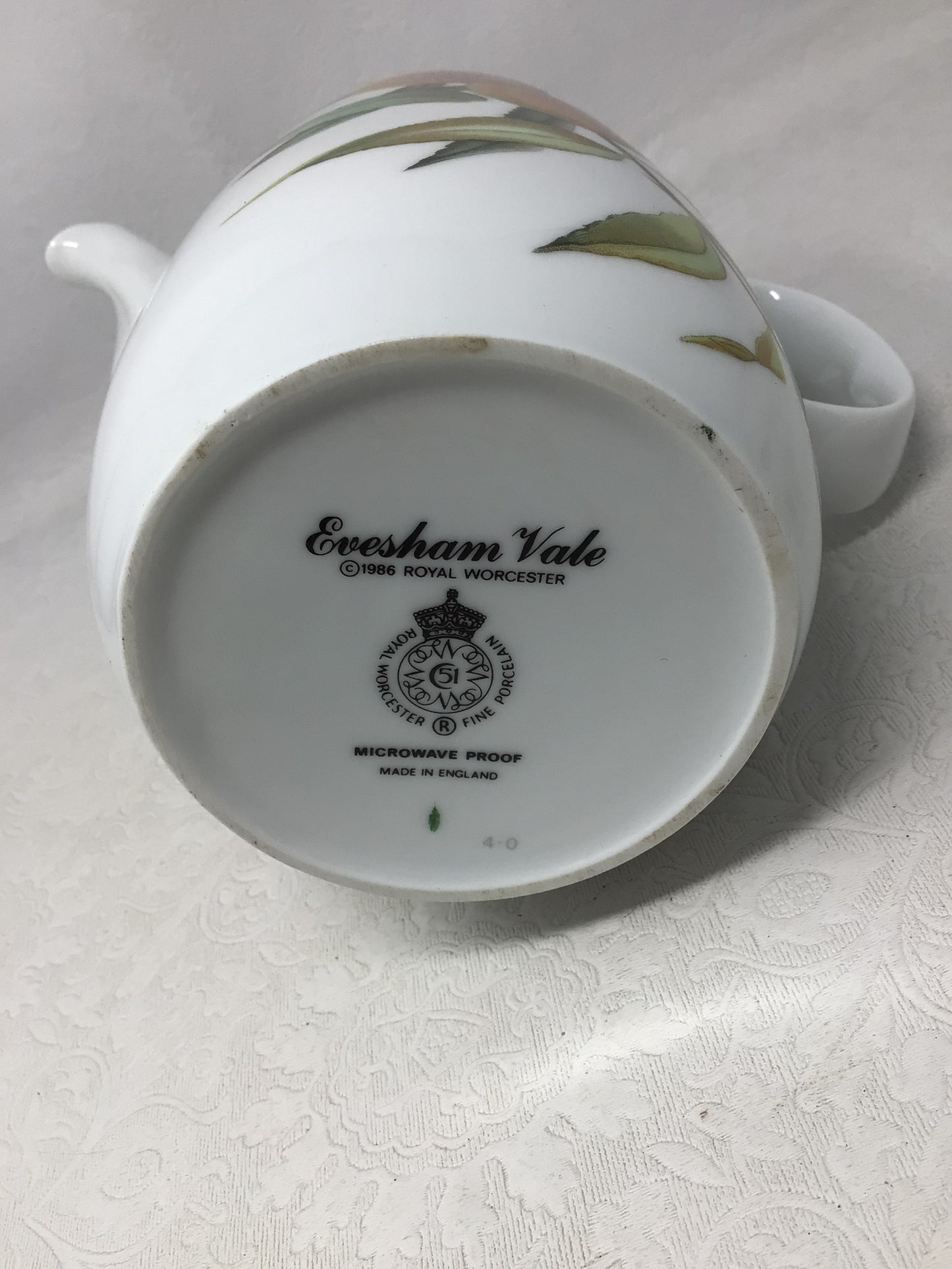 Royal Worcester Coffee Pot in Evesham Gold Pattern
