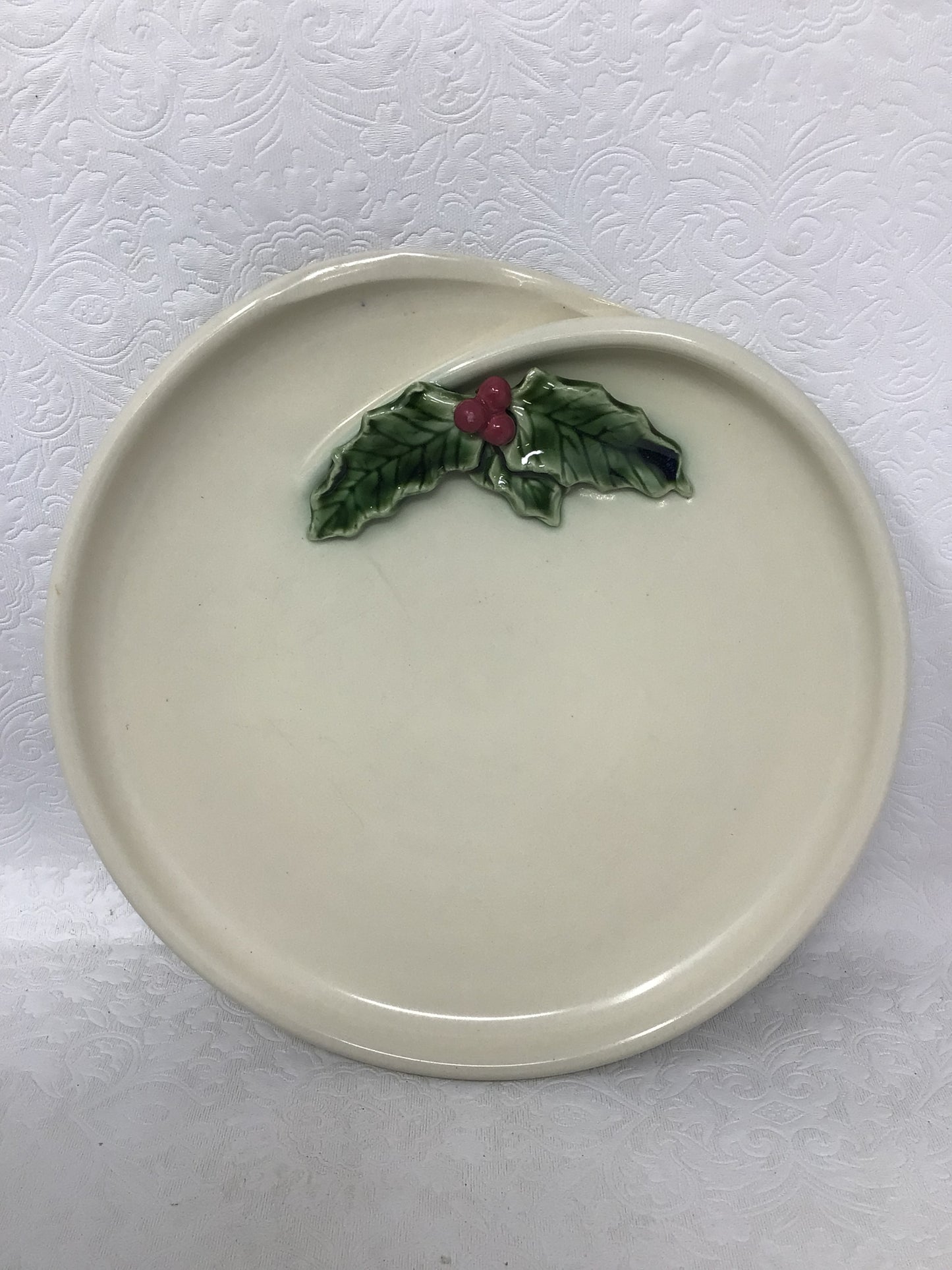 Clayworks Nova Scotia Holly Plate