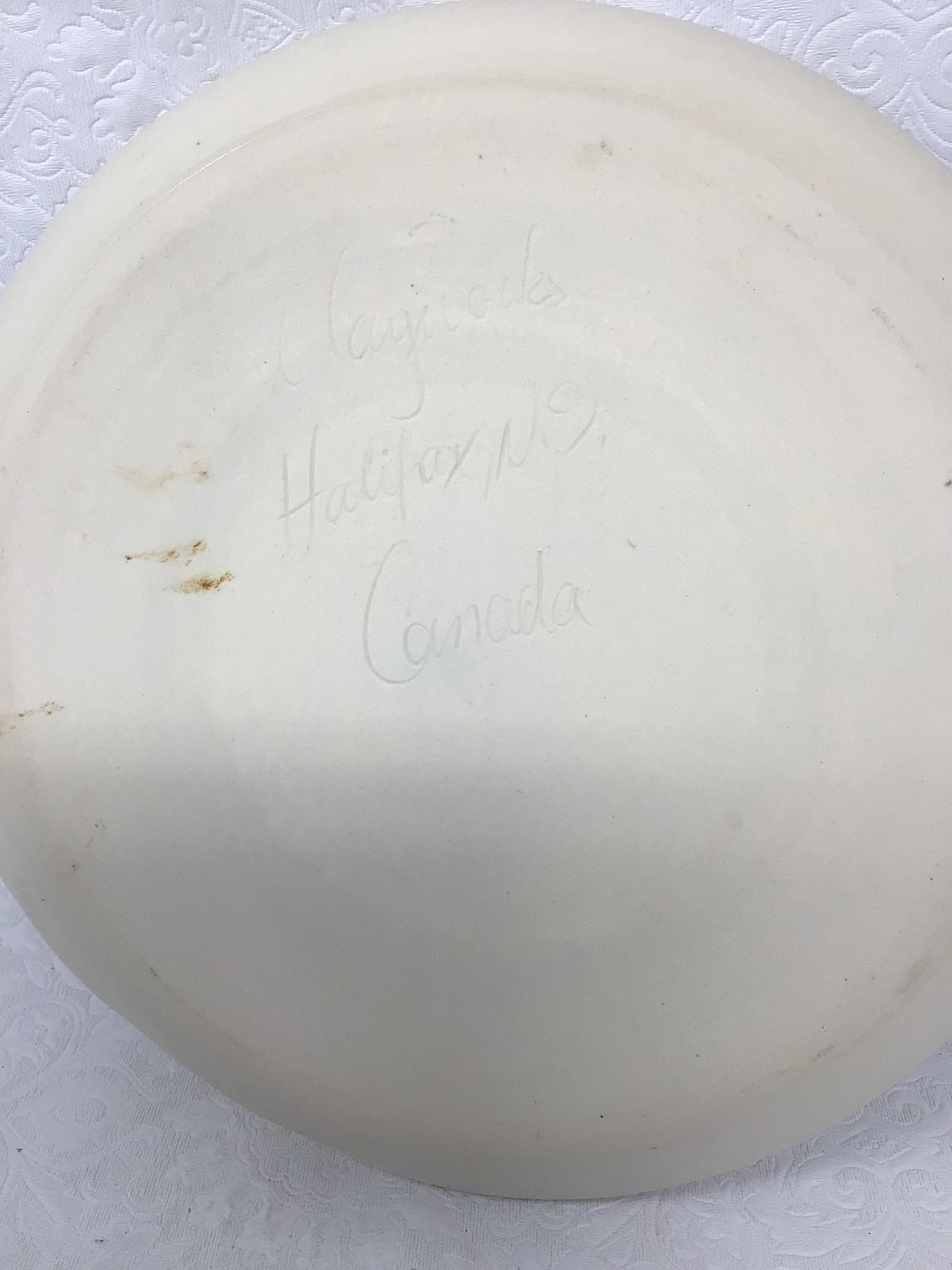 Clayworks Nova Scotia Holly Plate