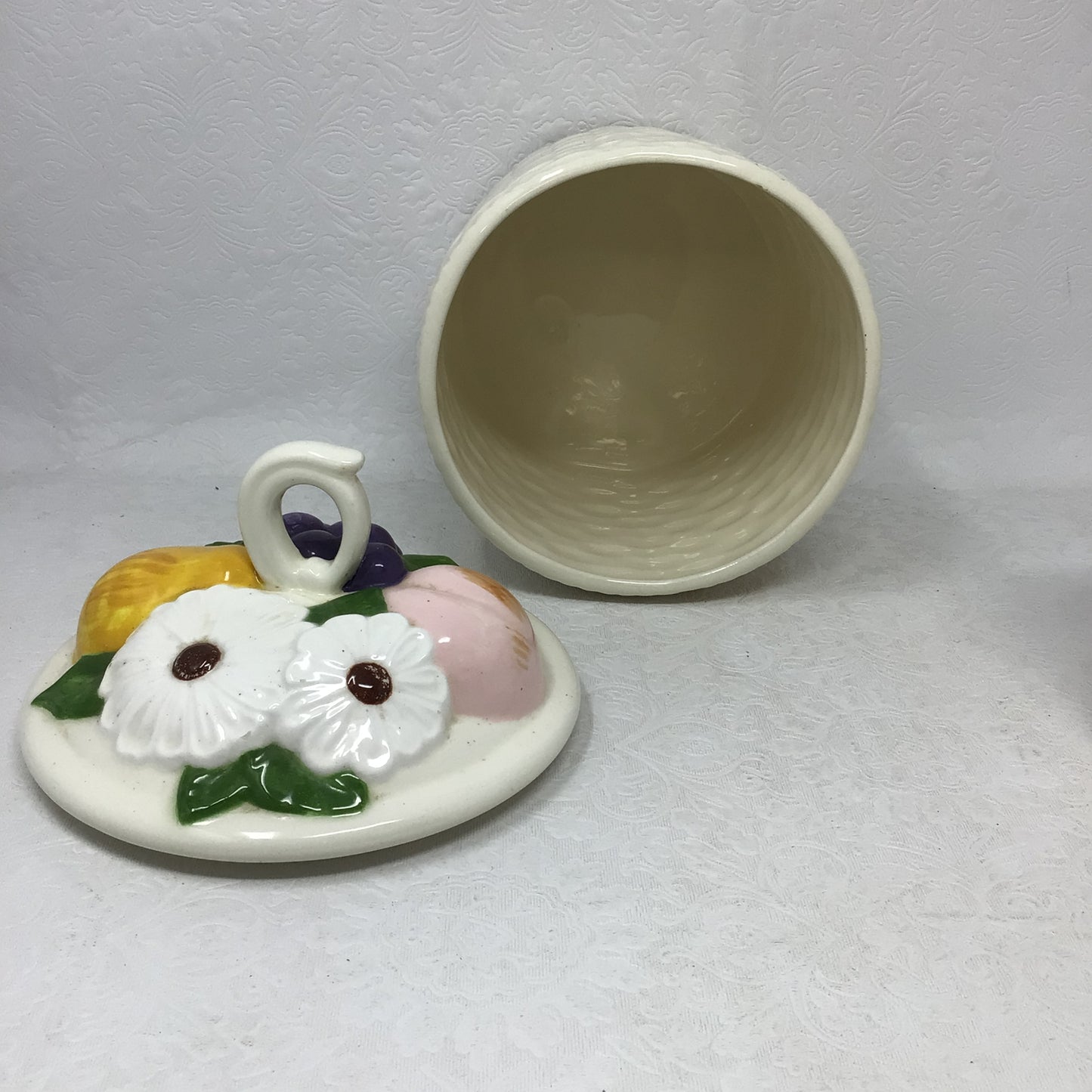Cookie Jar with matching S&P Shakers