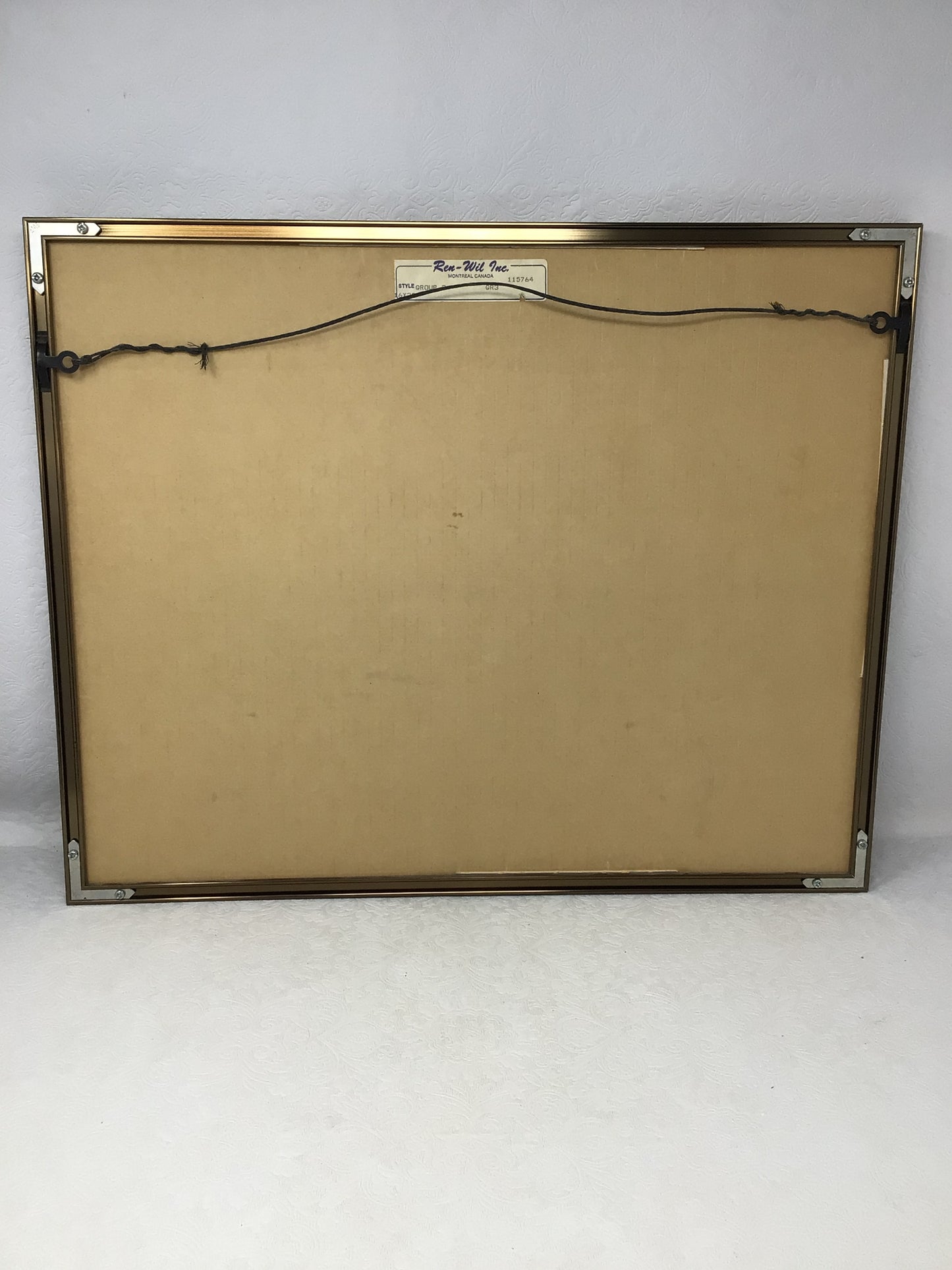 Serene Autumn Landscape Framed Painting