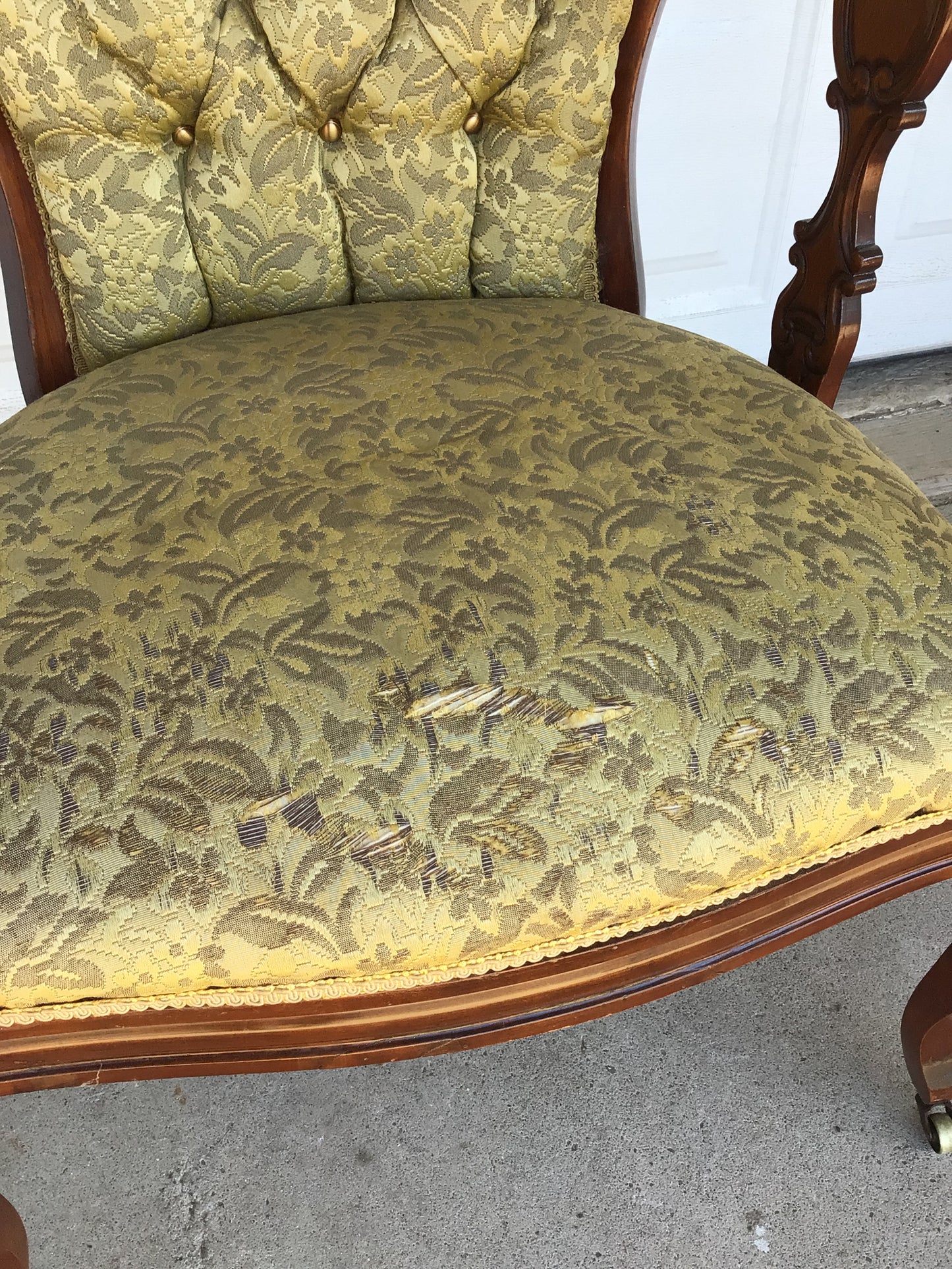 Antique Tub Style Chair