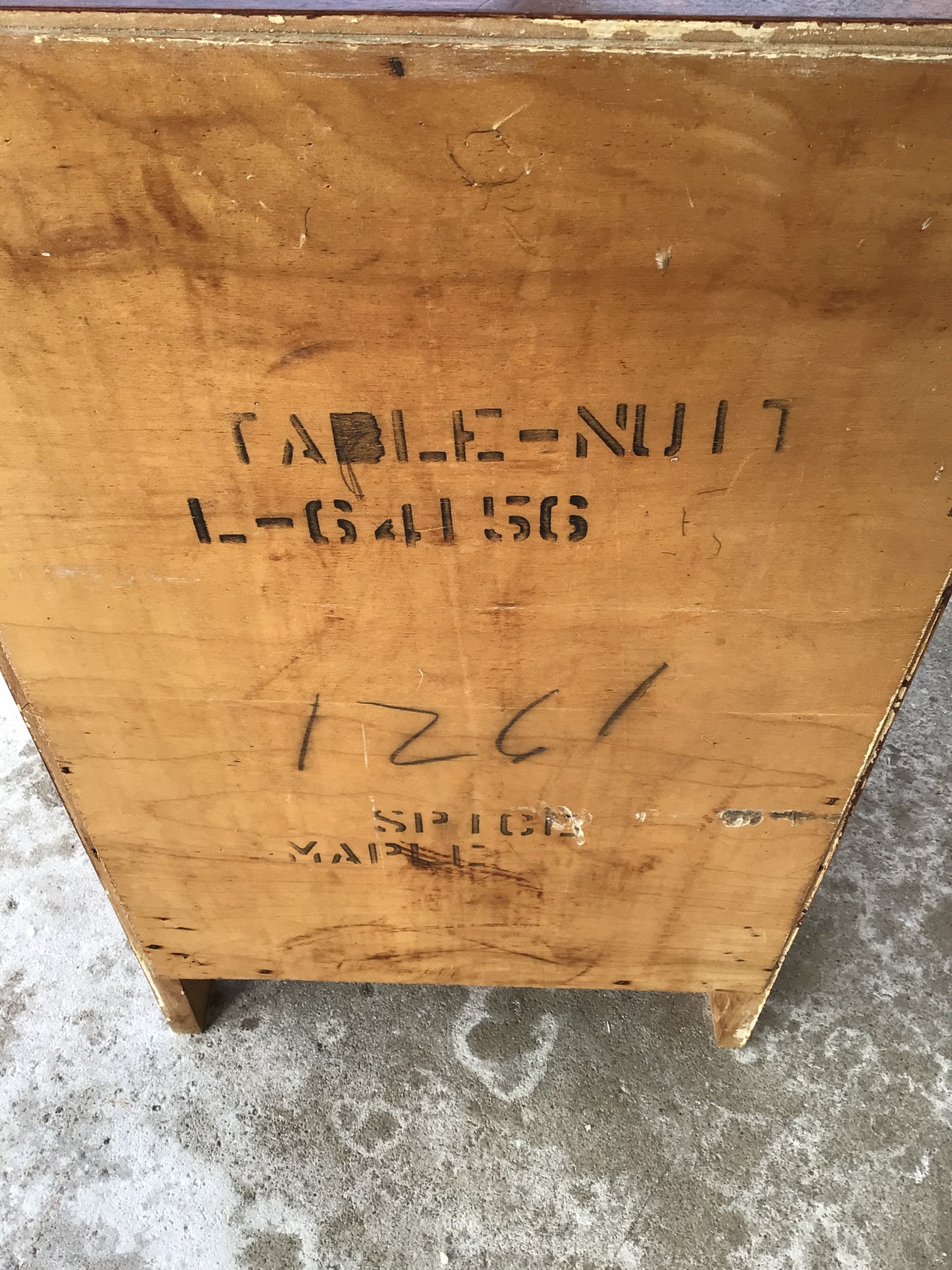 Wooden Cubby Nightstand