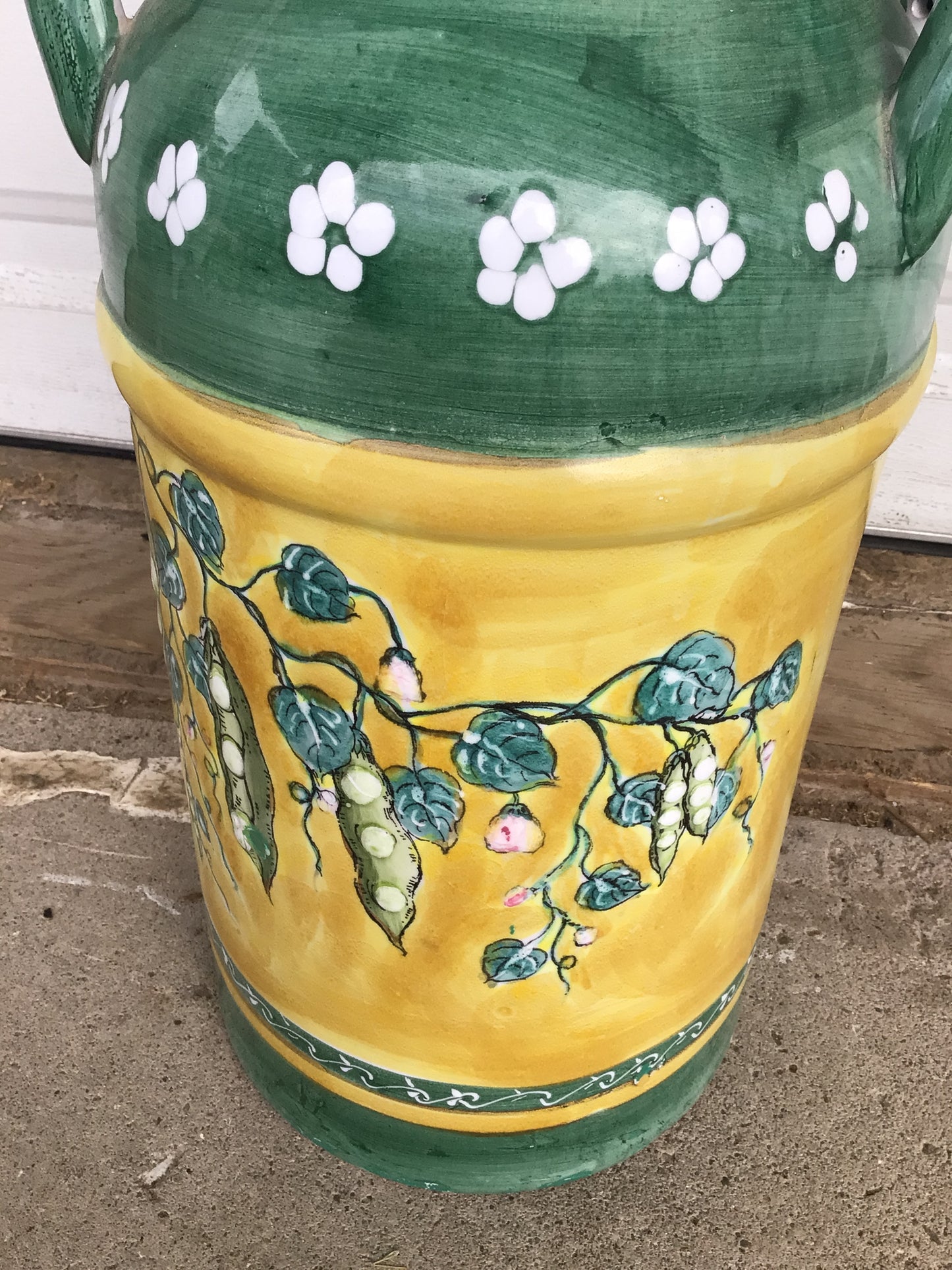 Spring Clay Pot