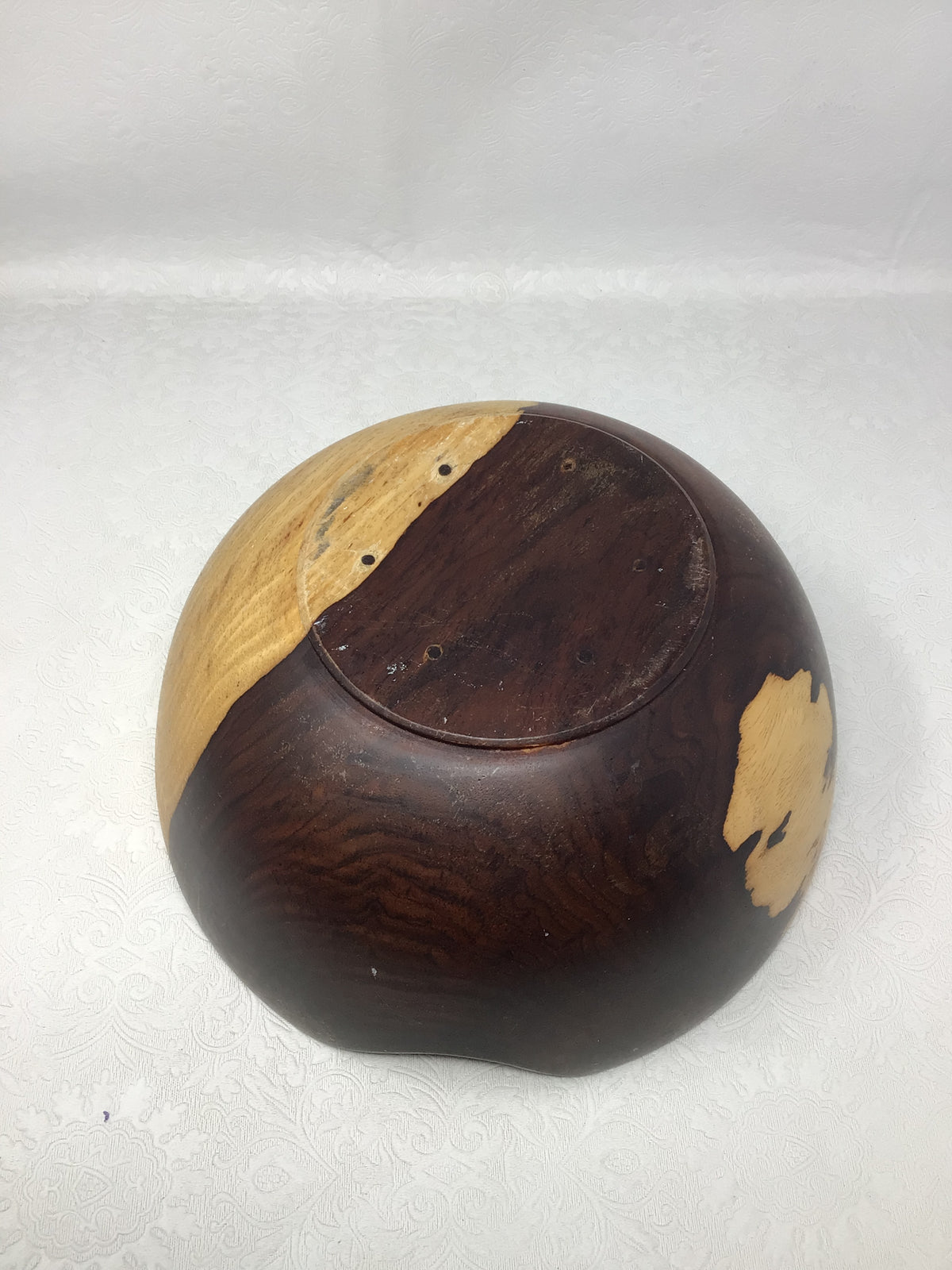 Hand-Turned Wooden Bowl