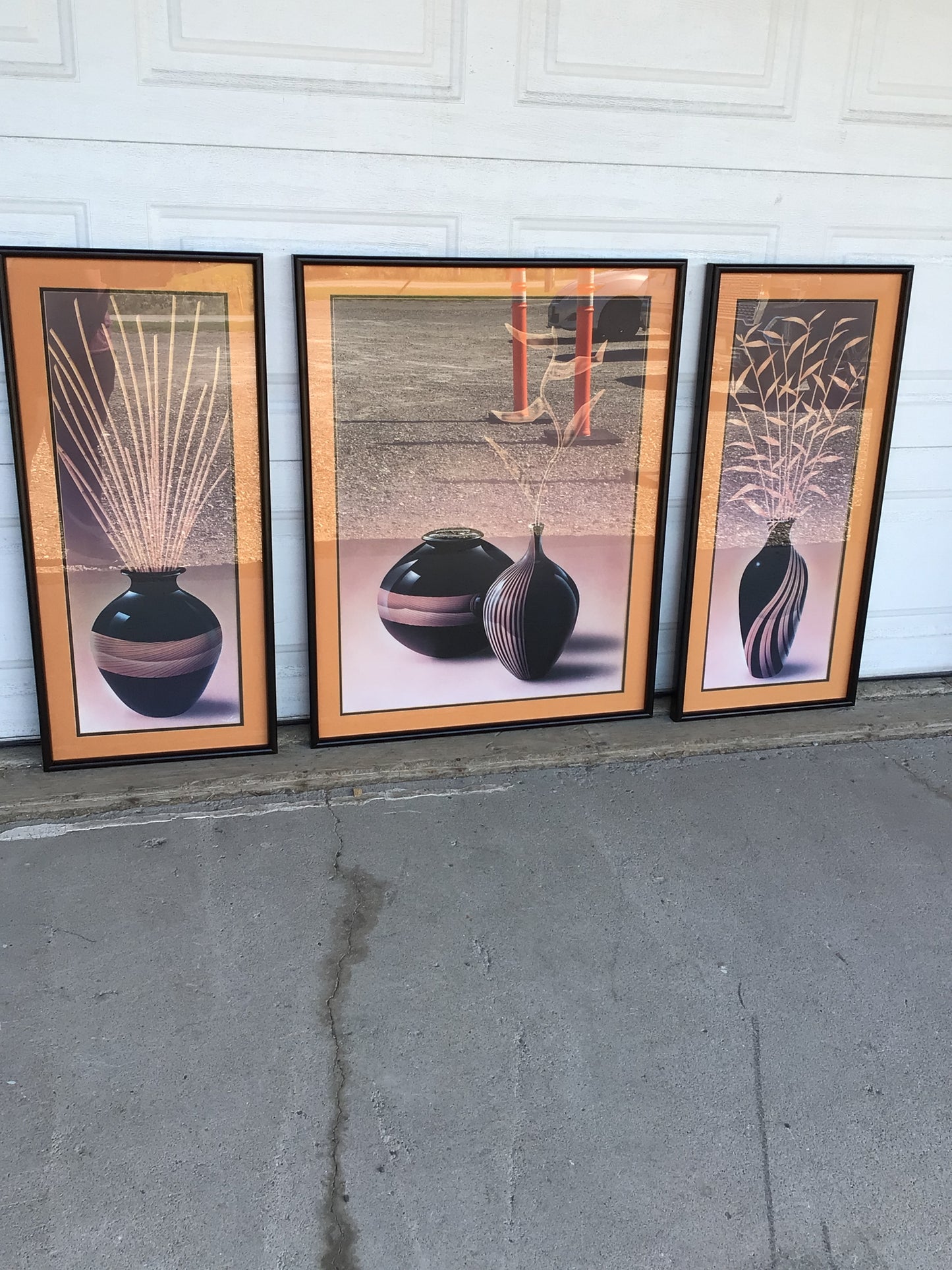 Bamboo Print Wall Art - 1