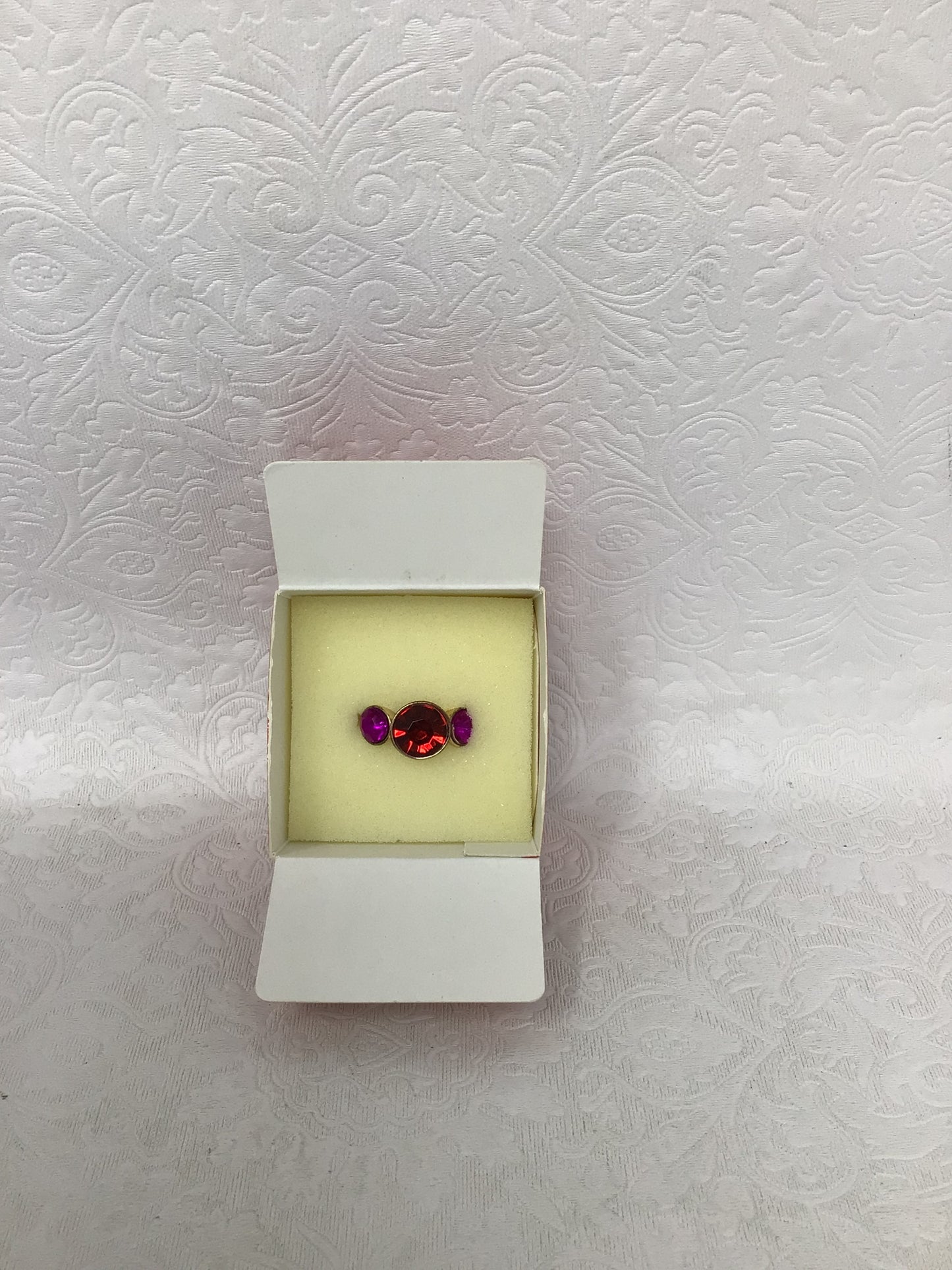 Stella & Dot Red and Pink Ring