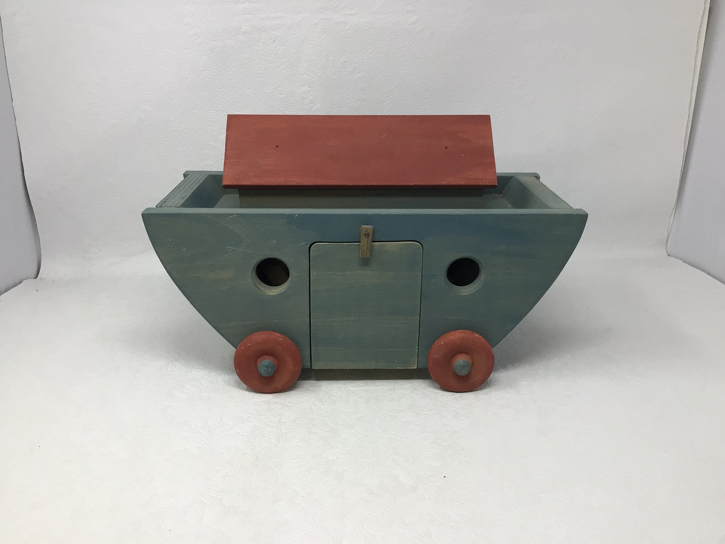 Handmade Wooden Noah’s Ark Toy