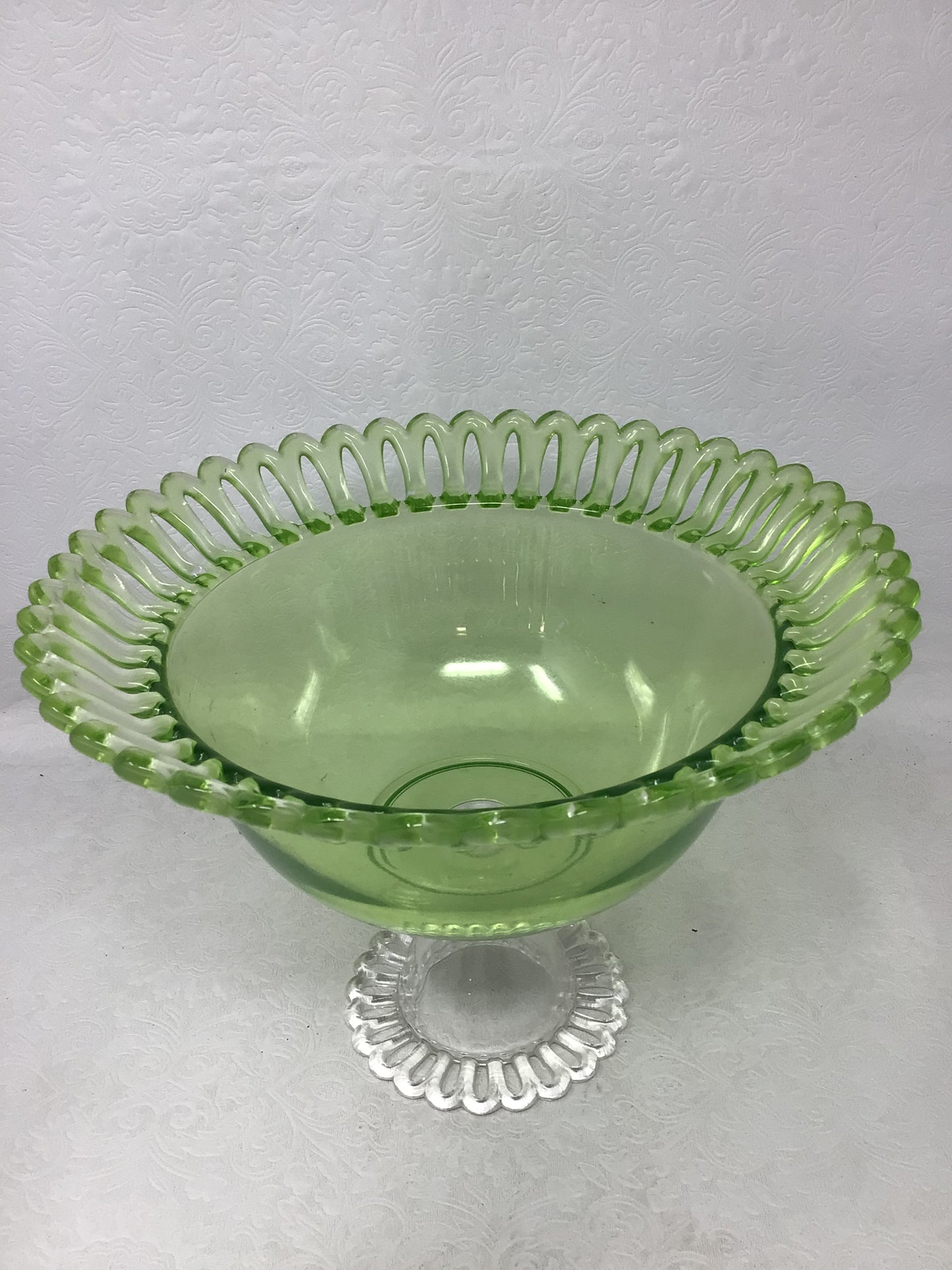 Green Glass Uranium Bowl
