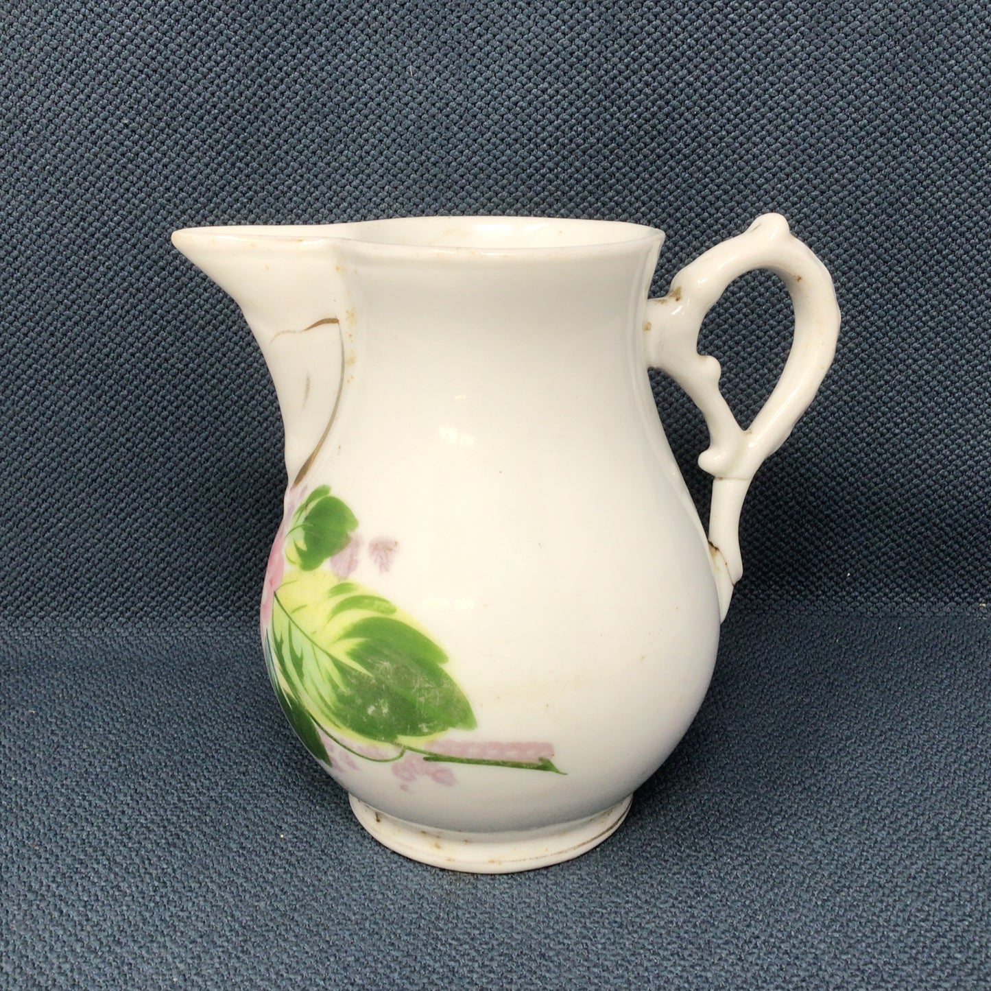Creamer with Pink & Green Floral Design