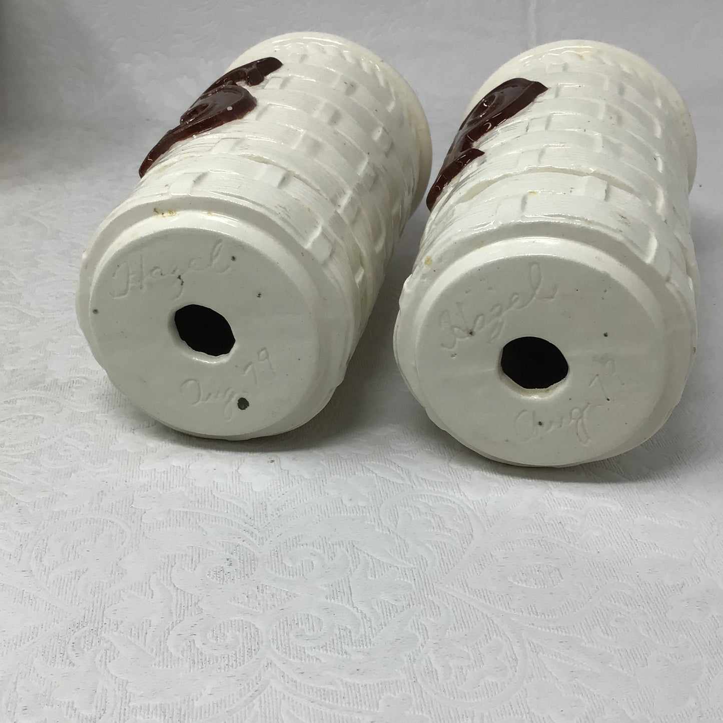 Cookie Jar with matching S&P Shakers