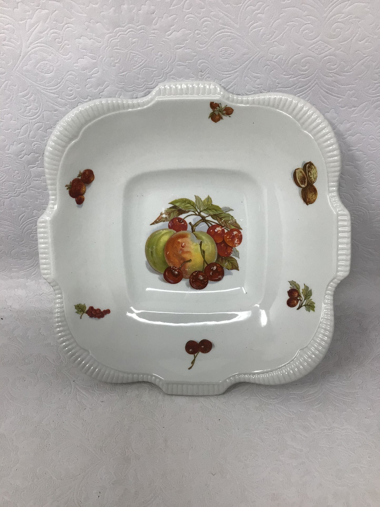 Burleigh Ware Harvest Fruits Pitcher
