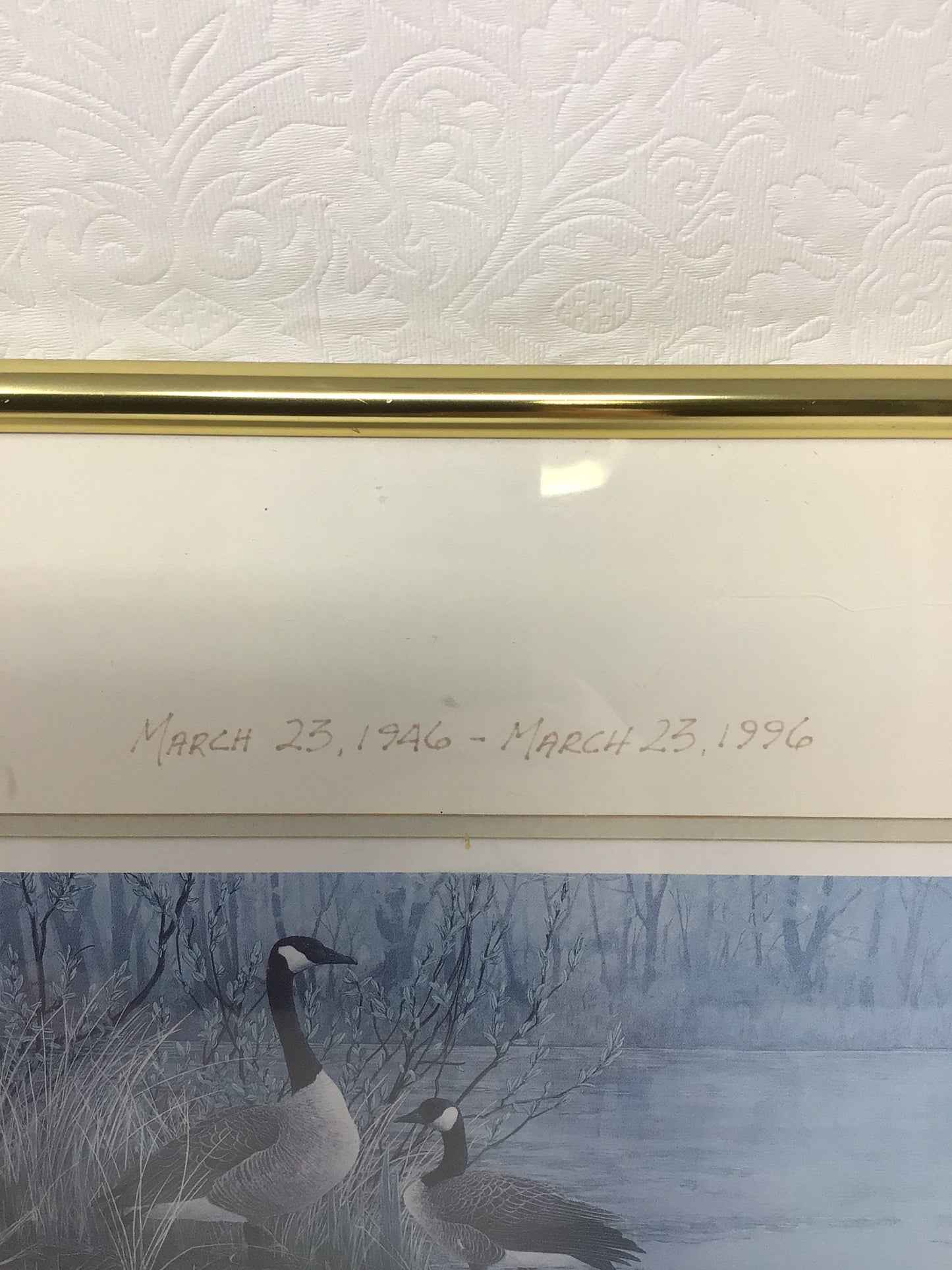 “Geese in Spring” Signed Don Li-Leger