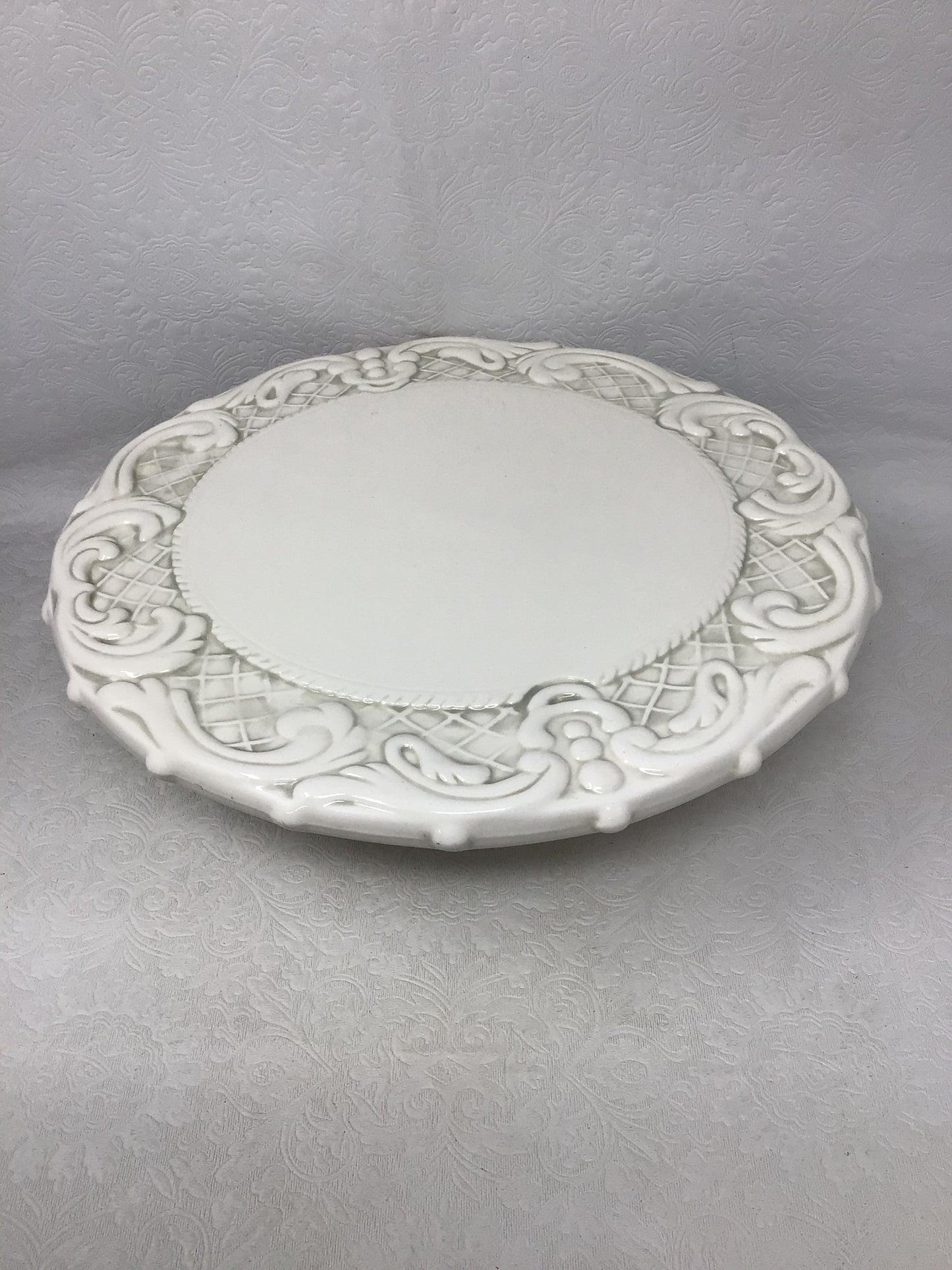 “The Cellar” Ceramic Cake Plate