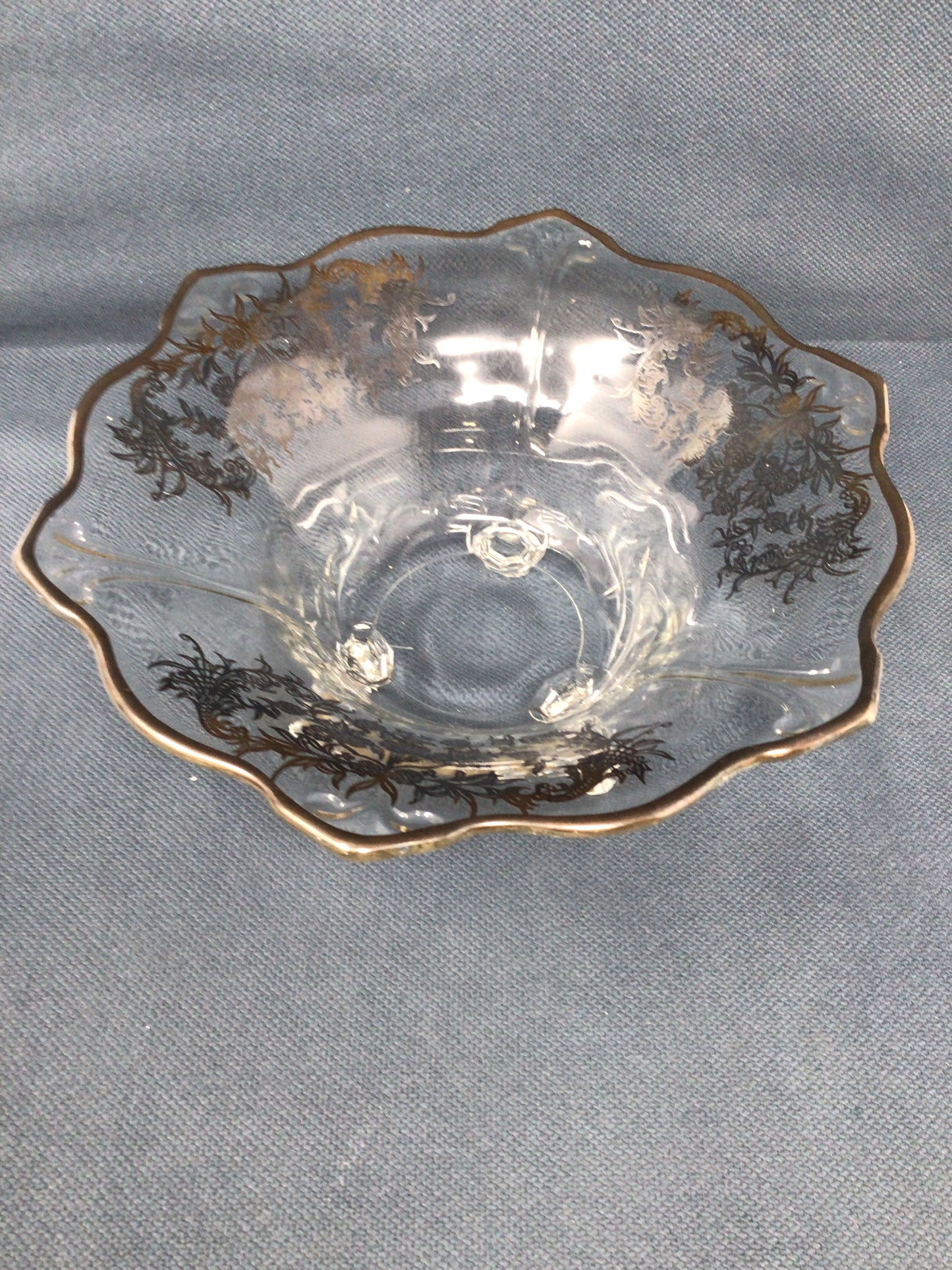 “Blossom Time” Pattern Bowl by Silver City