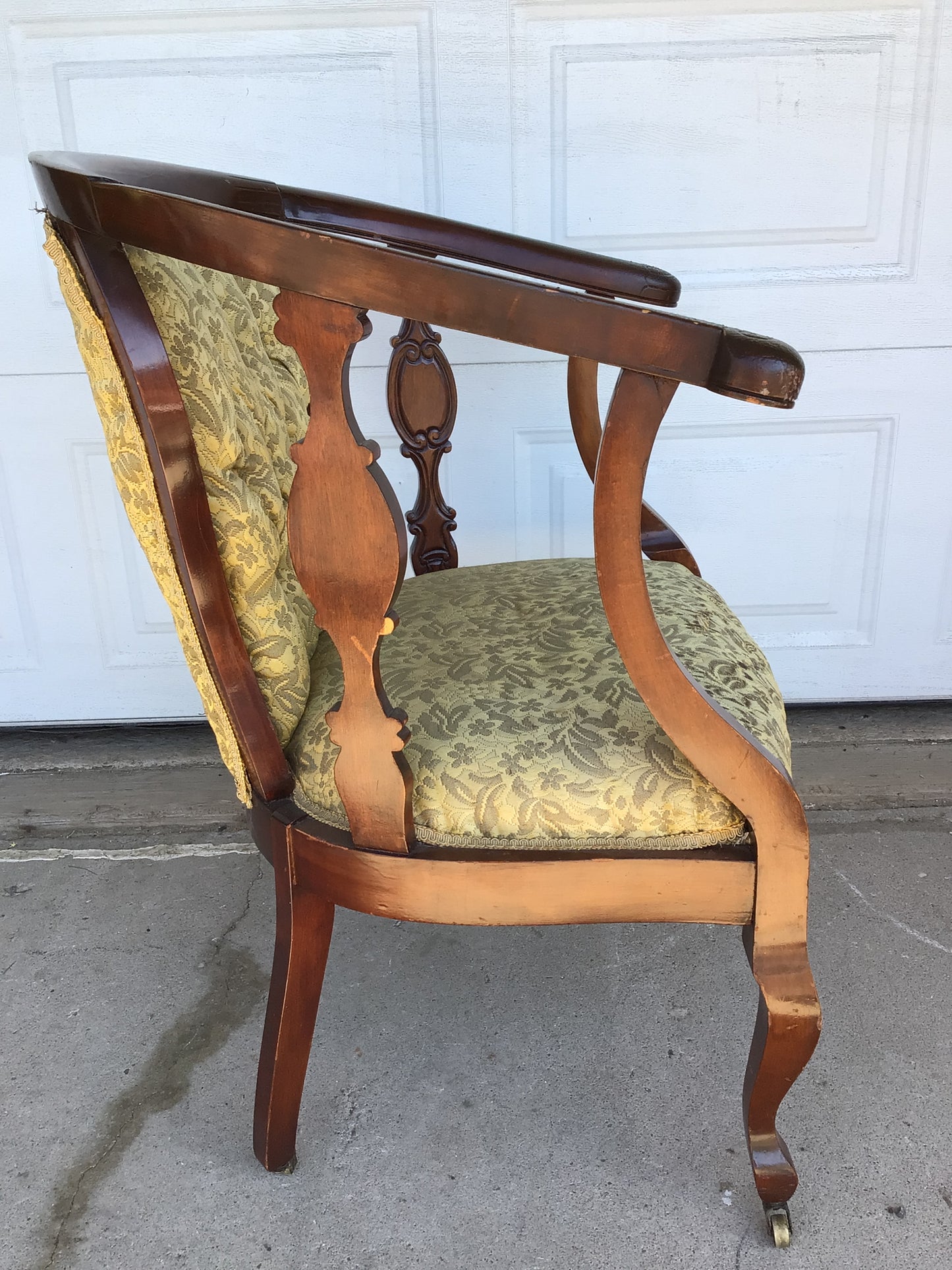 Antique Tub Style Chair