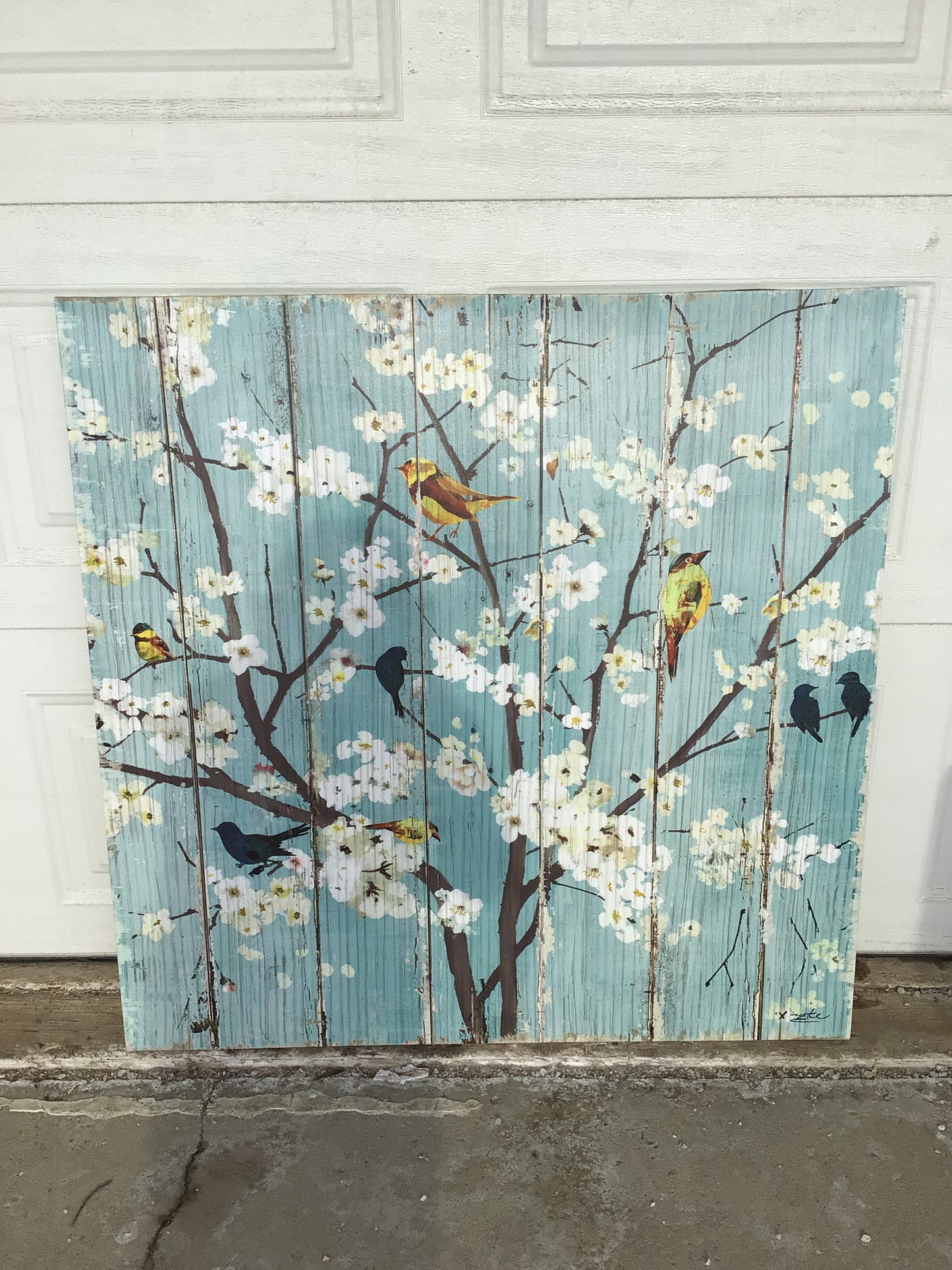 Cherry Blossom on Canvas