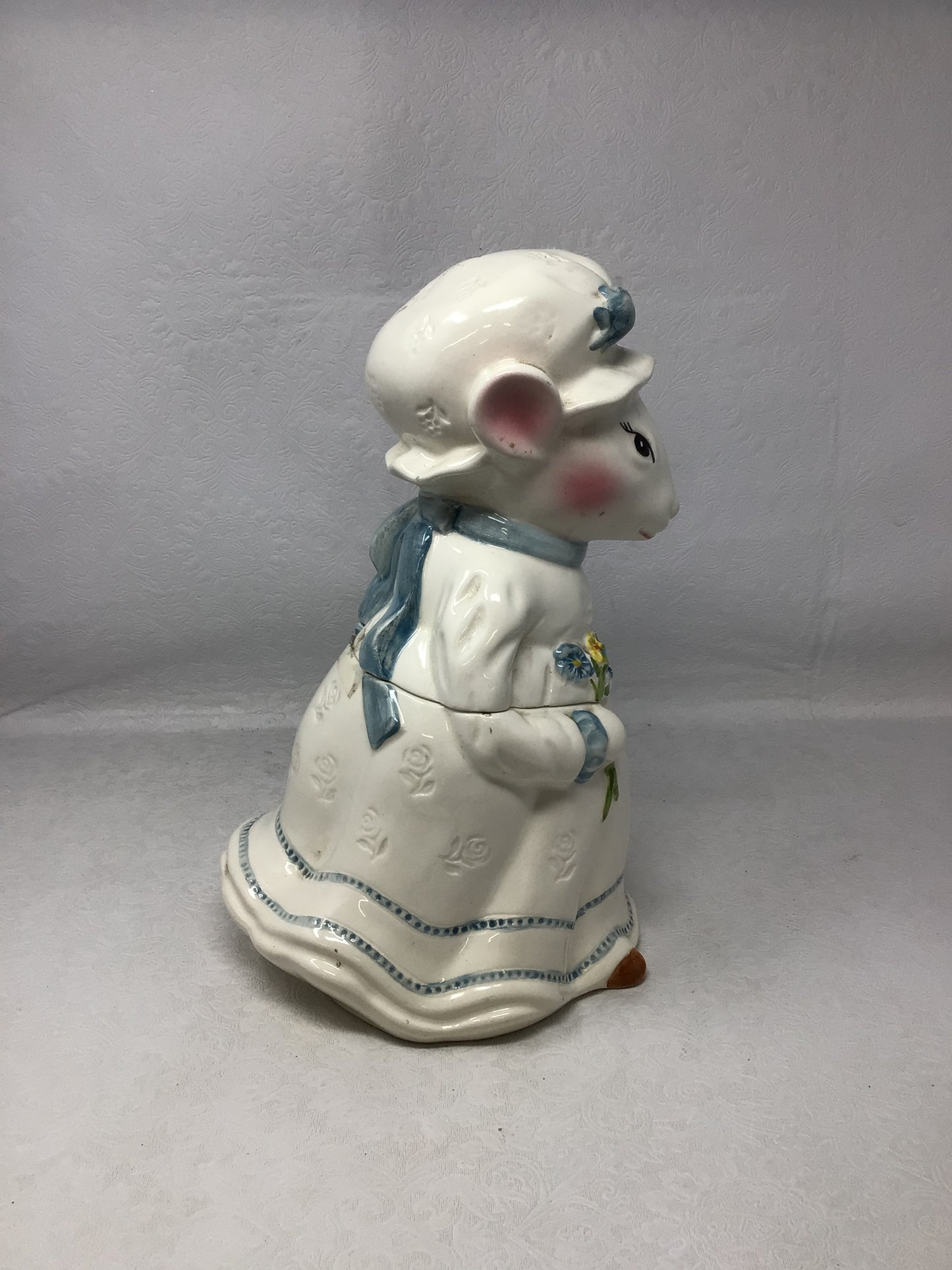 Vintage Like Granny Mouse Cookie Jar