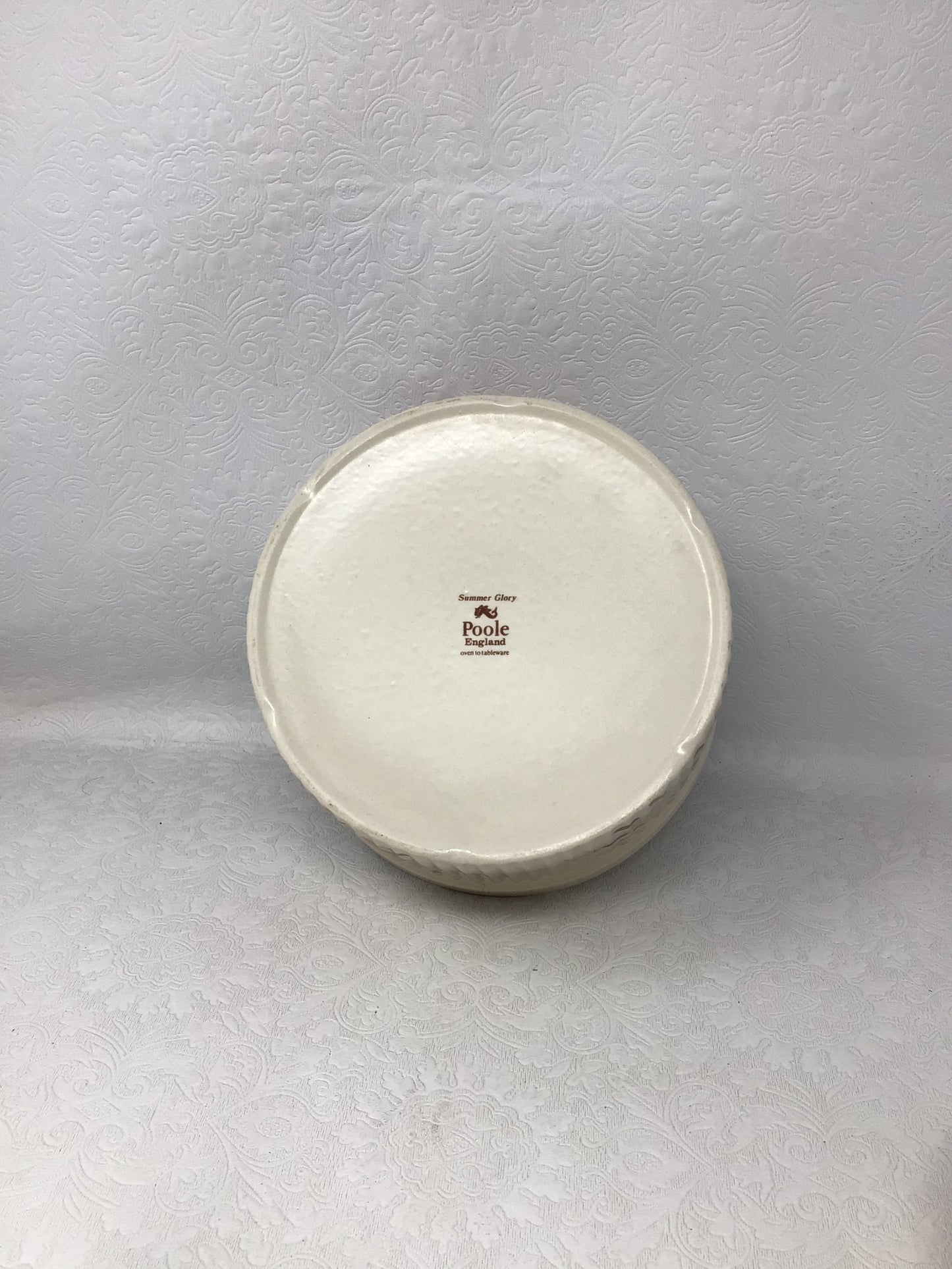 Vintage Poole Pottery Summer Glory Souffle Dishes