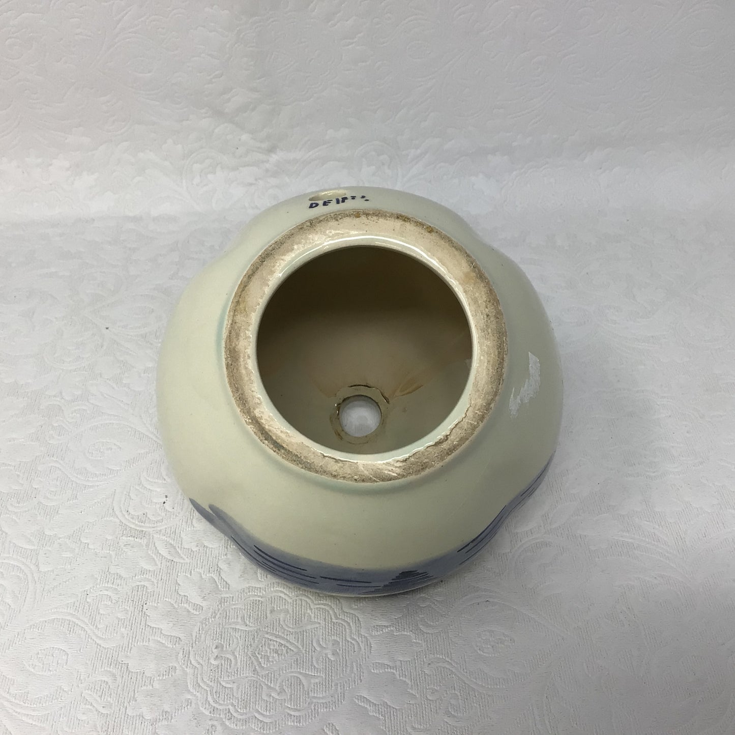 Delft Blue Windmill Lamp Base