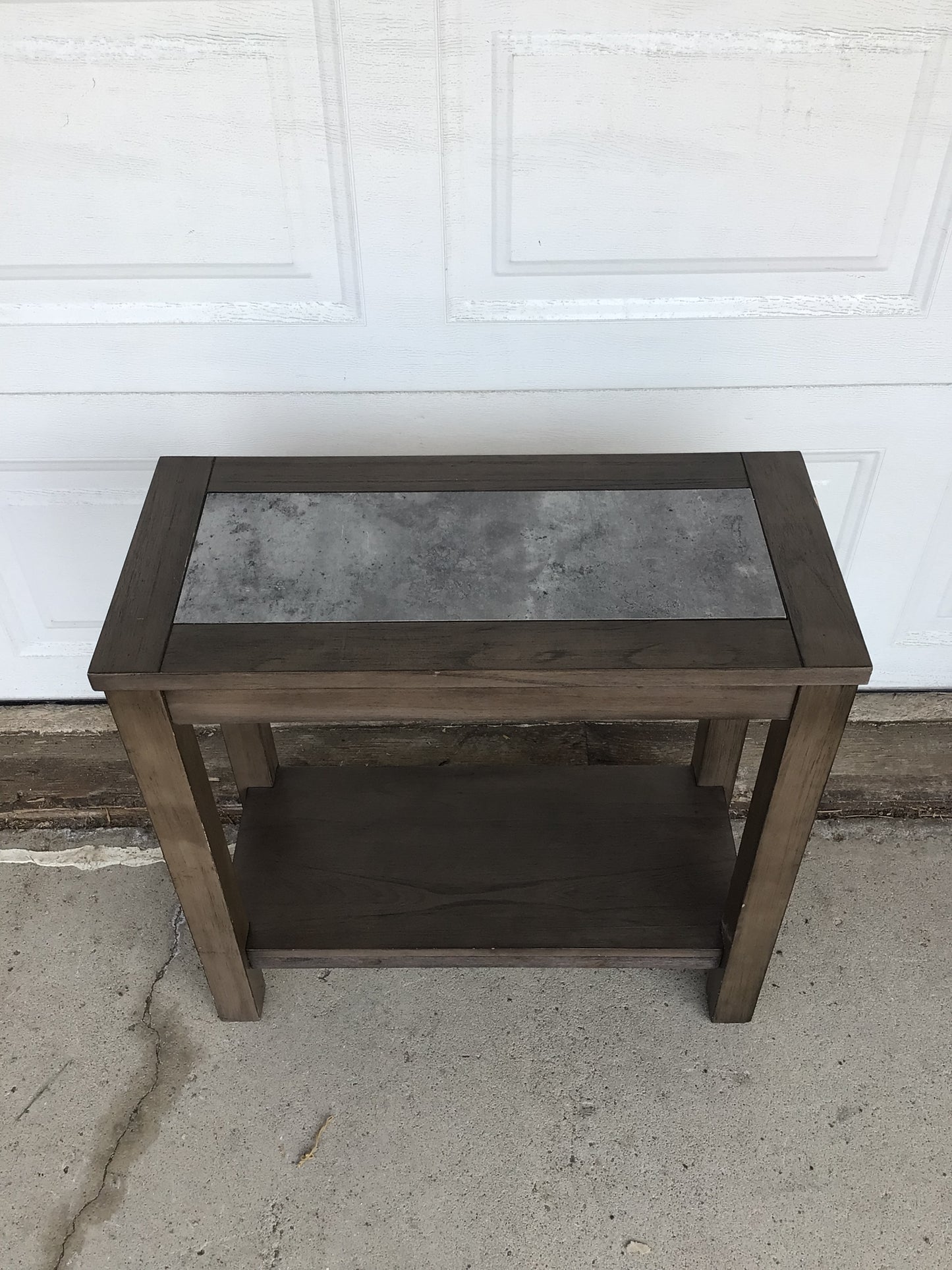 Grey End Table