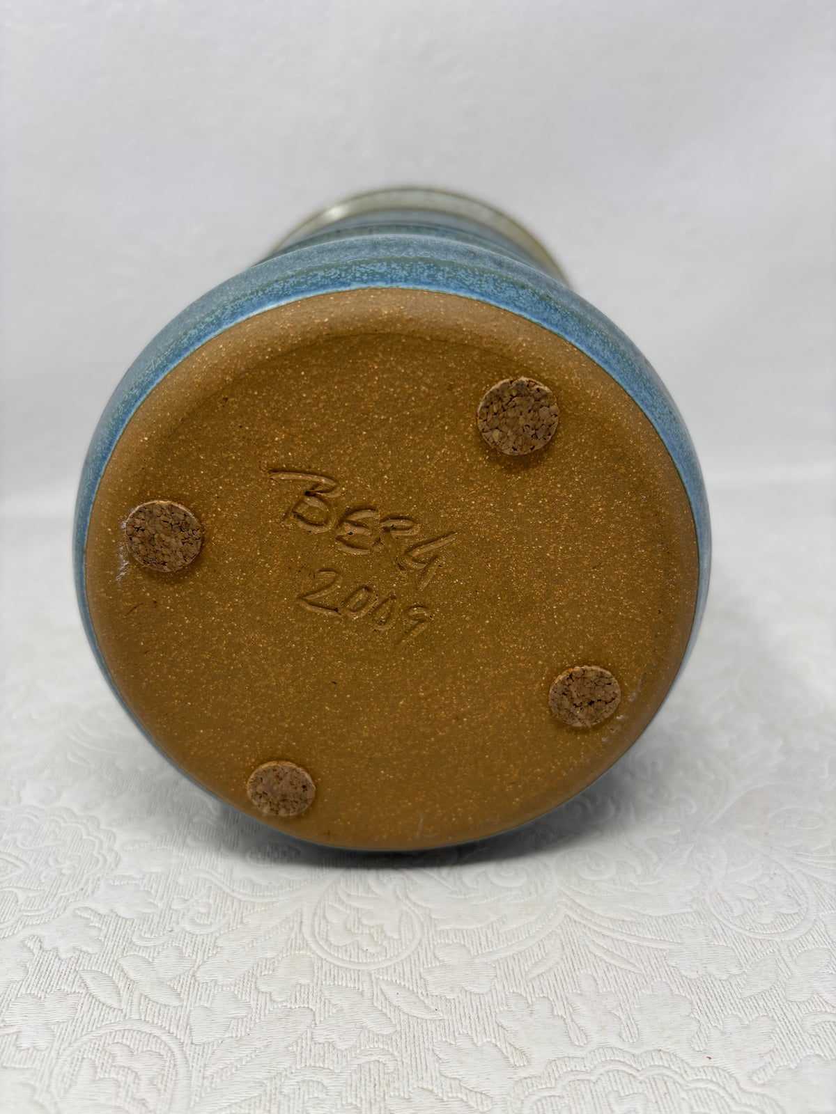 Blue Ceramic Vase