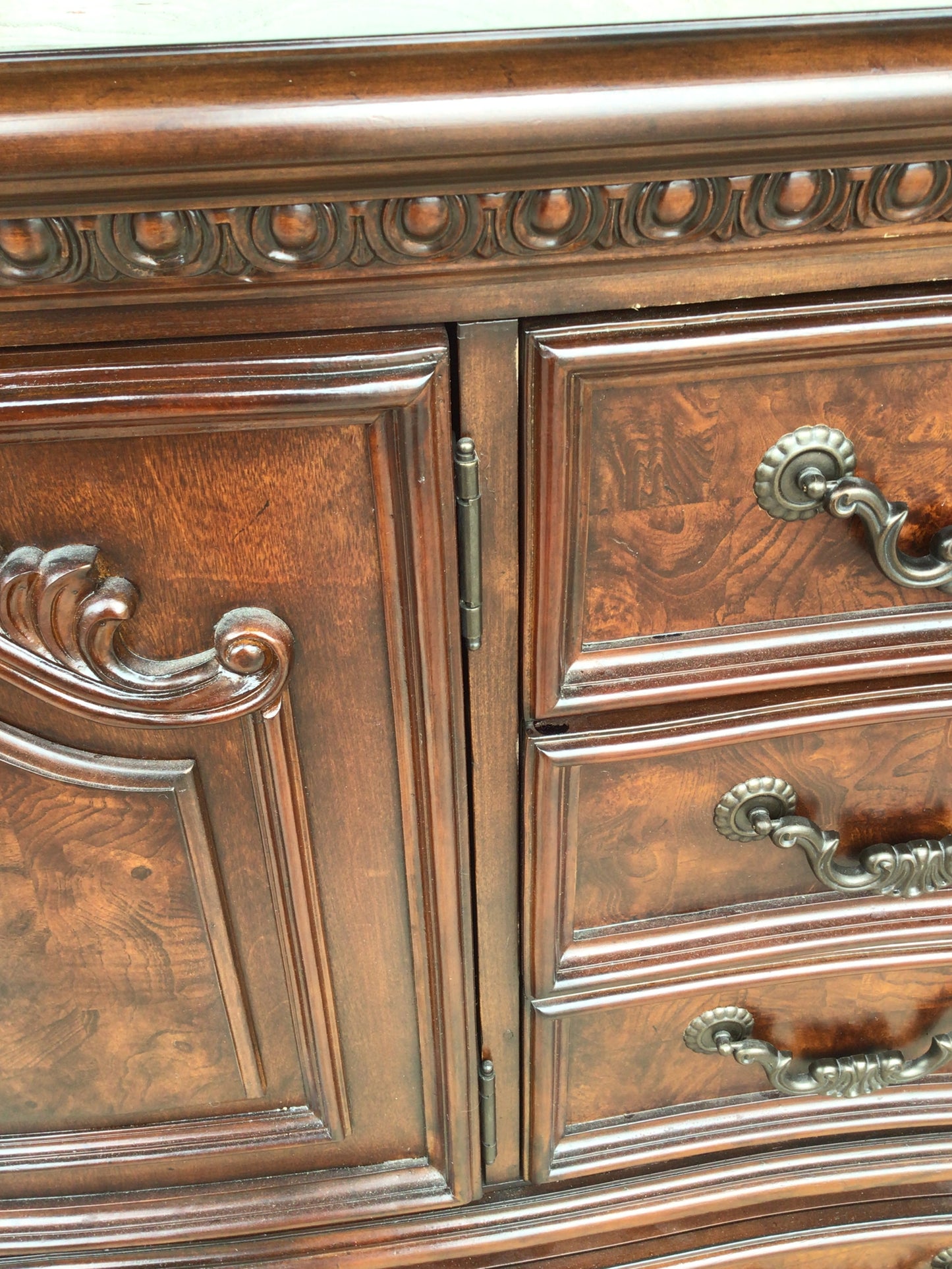 Ornate Wooden Dresser
