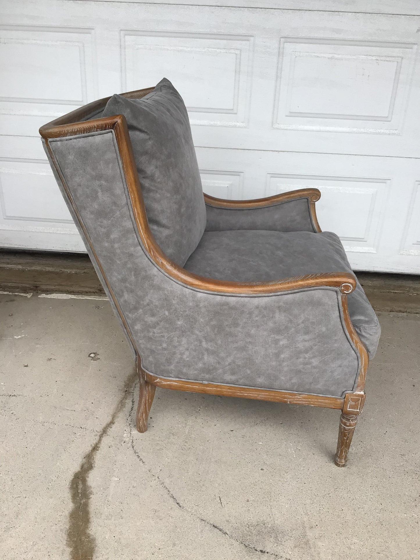 French Inspired Bergere Armchair