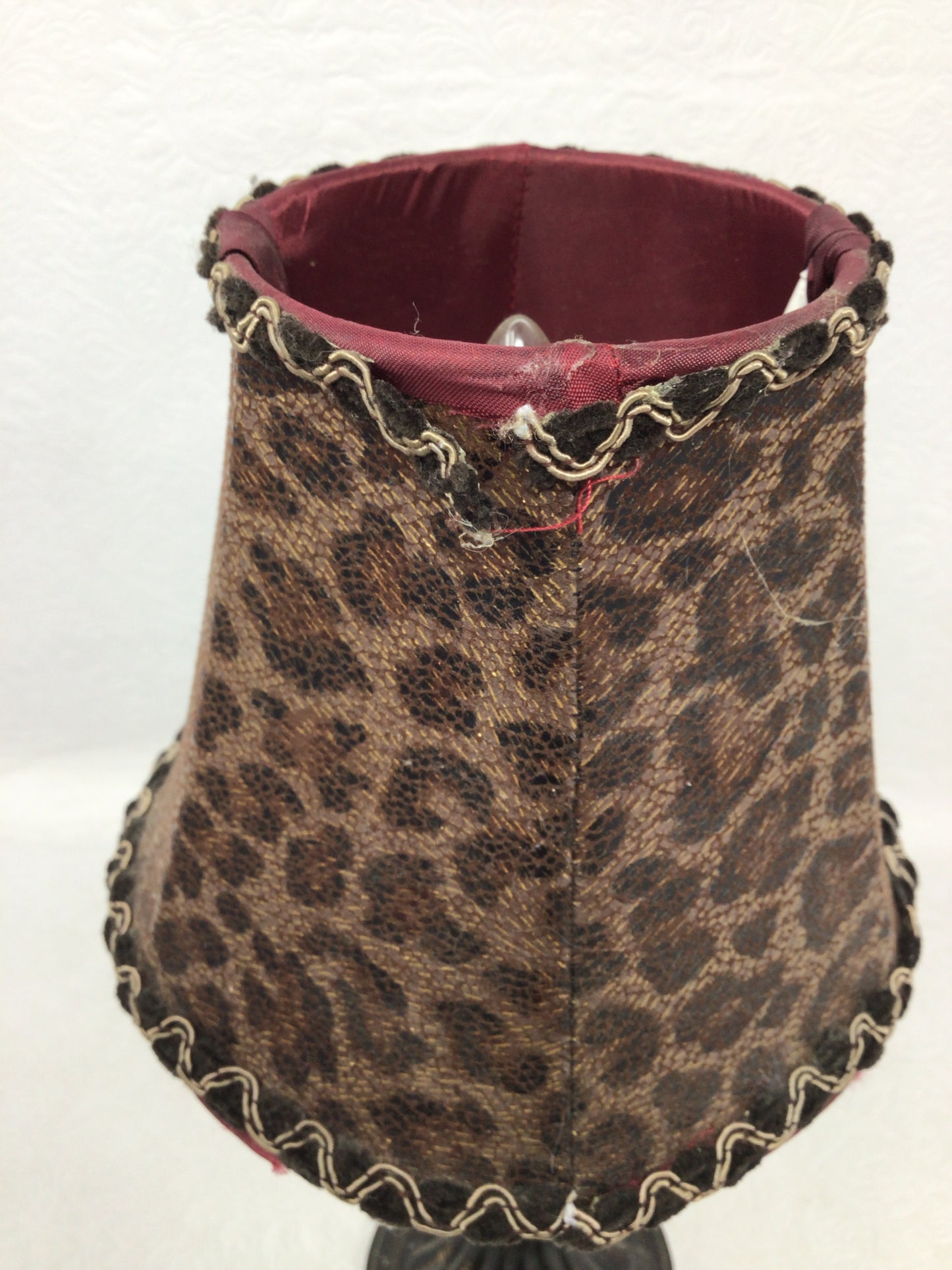 Small Animal Print Lamp