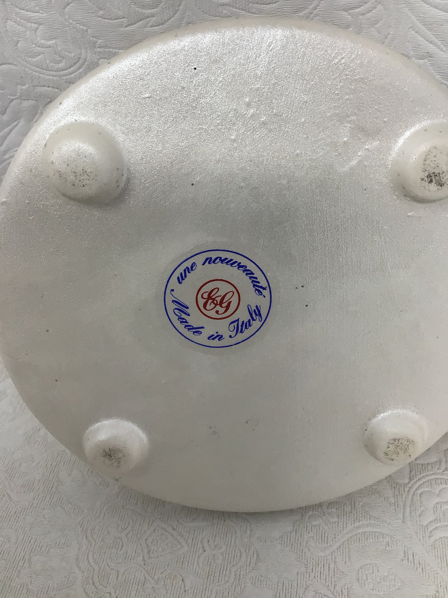 Vintage Porcelain Phone Trinket Box