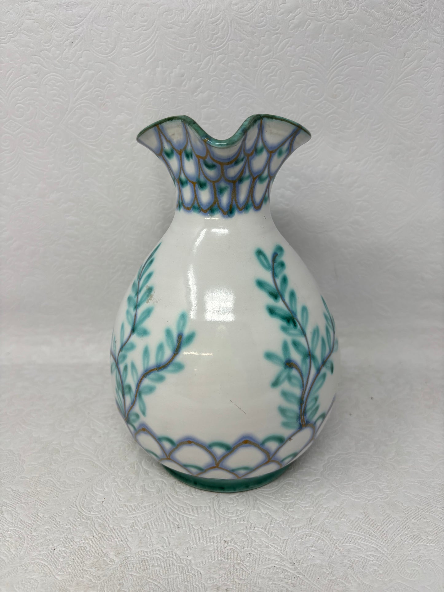 Hand Painted Italian Ceramic Pitcher