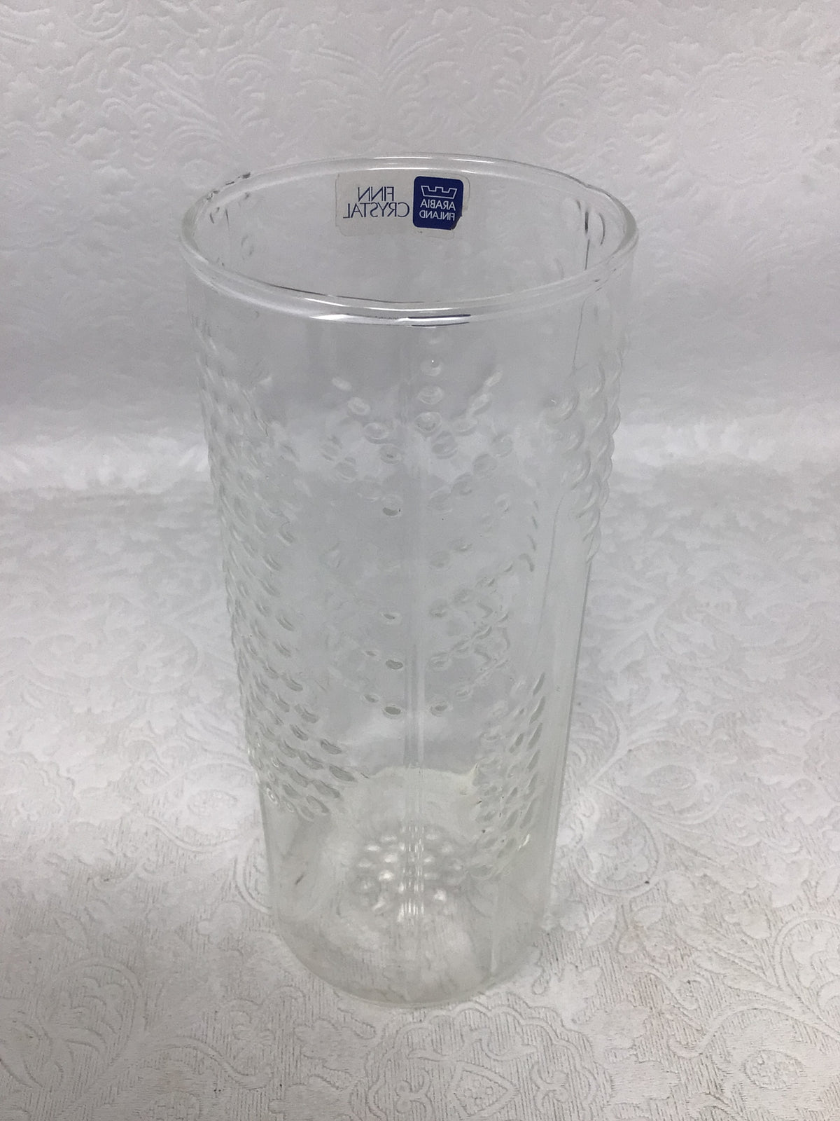 Arabia Finland Finn Crystal Vase