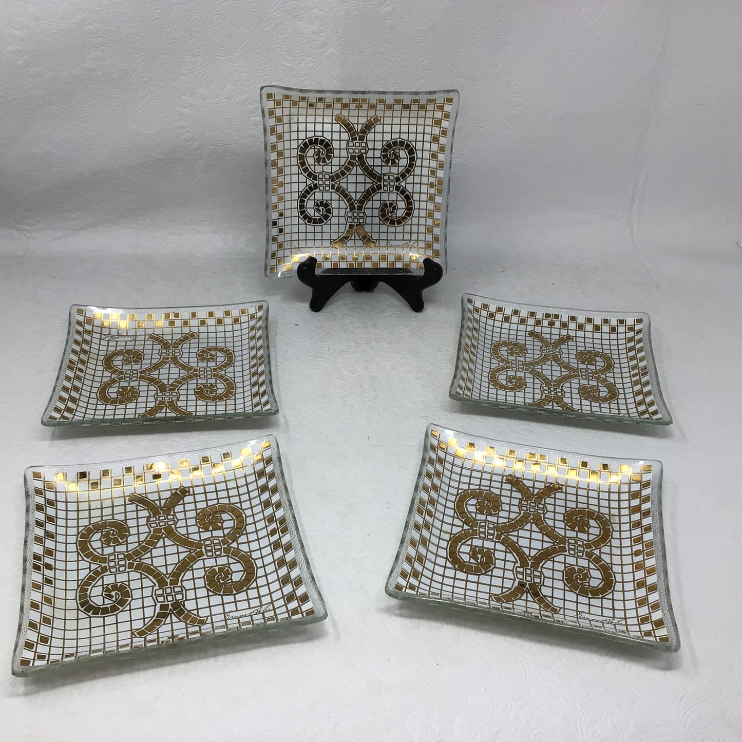 Ernest Sohn Cake Plates, Set of 5