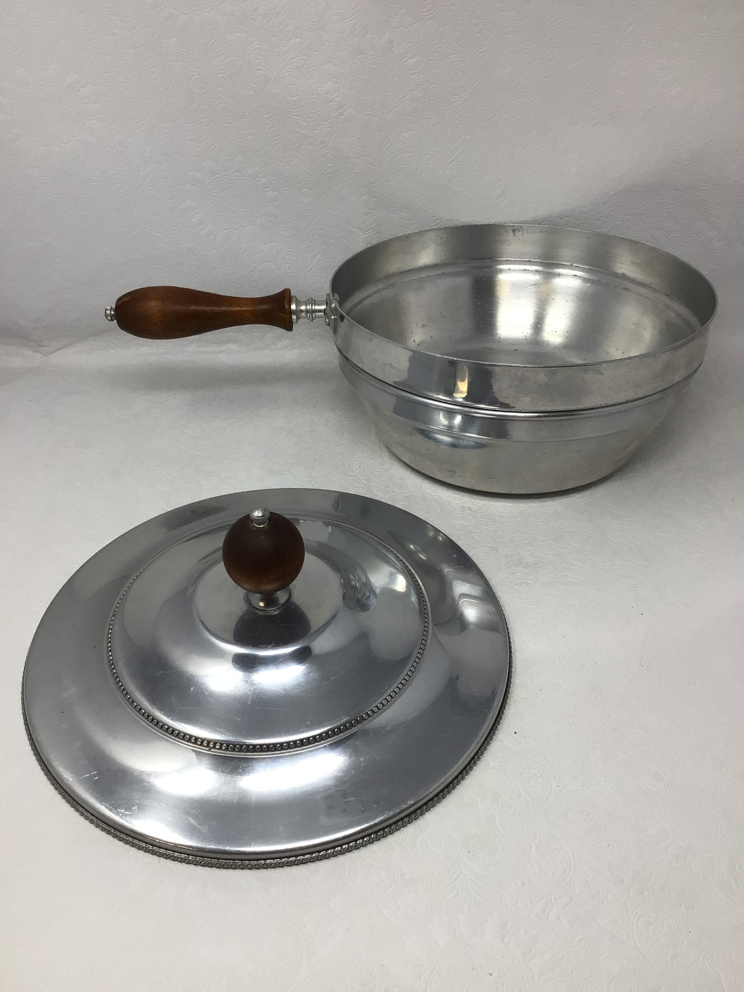 Vintage Aluminum Chafing Dish