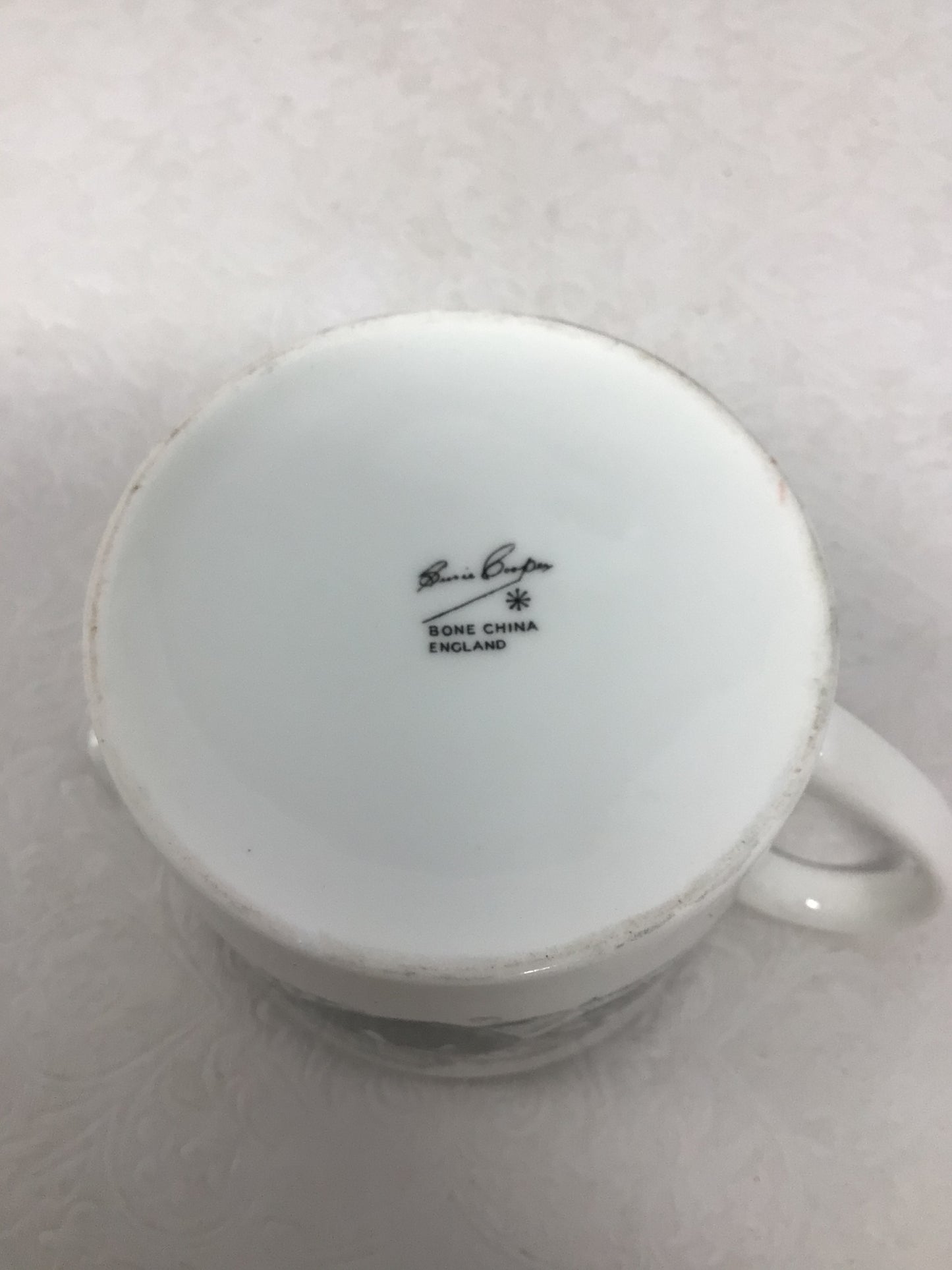 Susie Cooper "Black Fruit" Creamer and Sugar