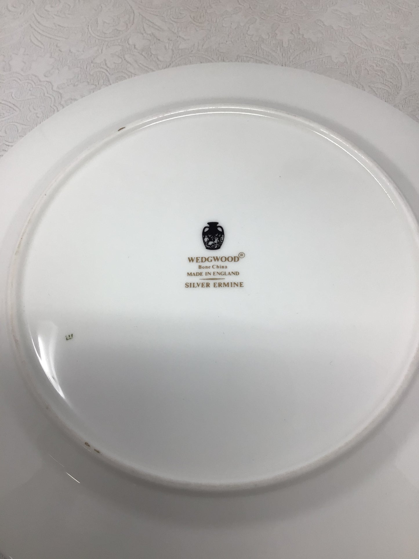 Wedgwood Silver Ermine Teacup Set