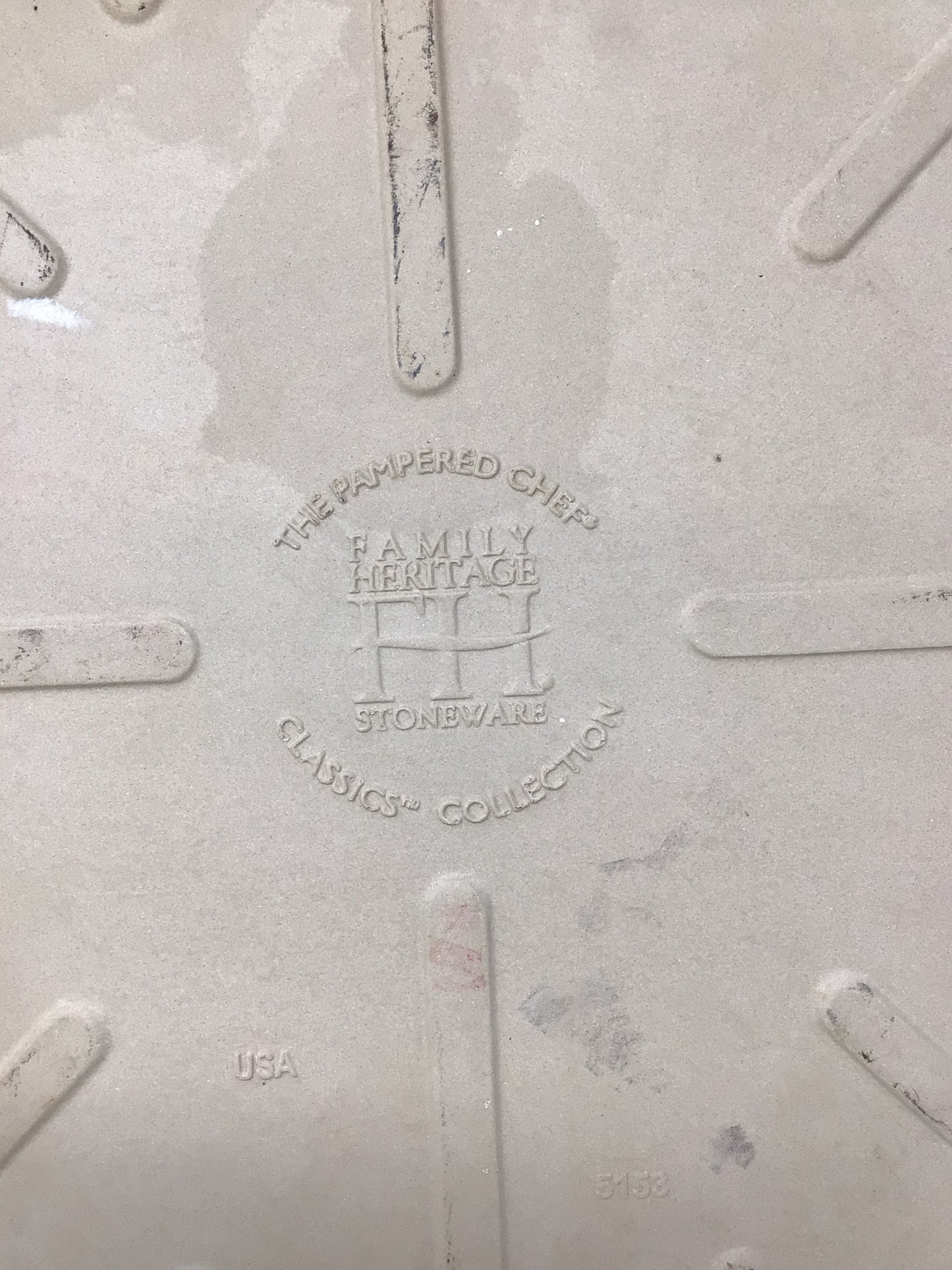 Pampered Chef Pizza Stone