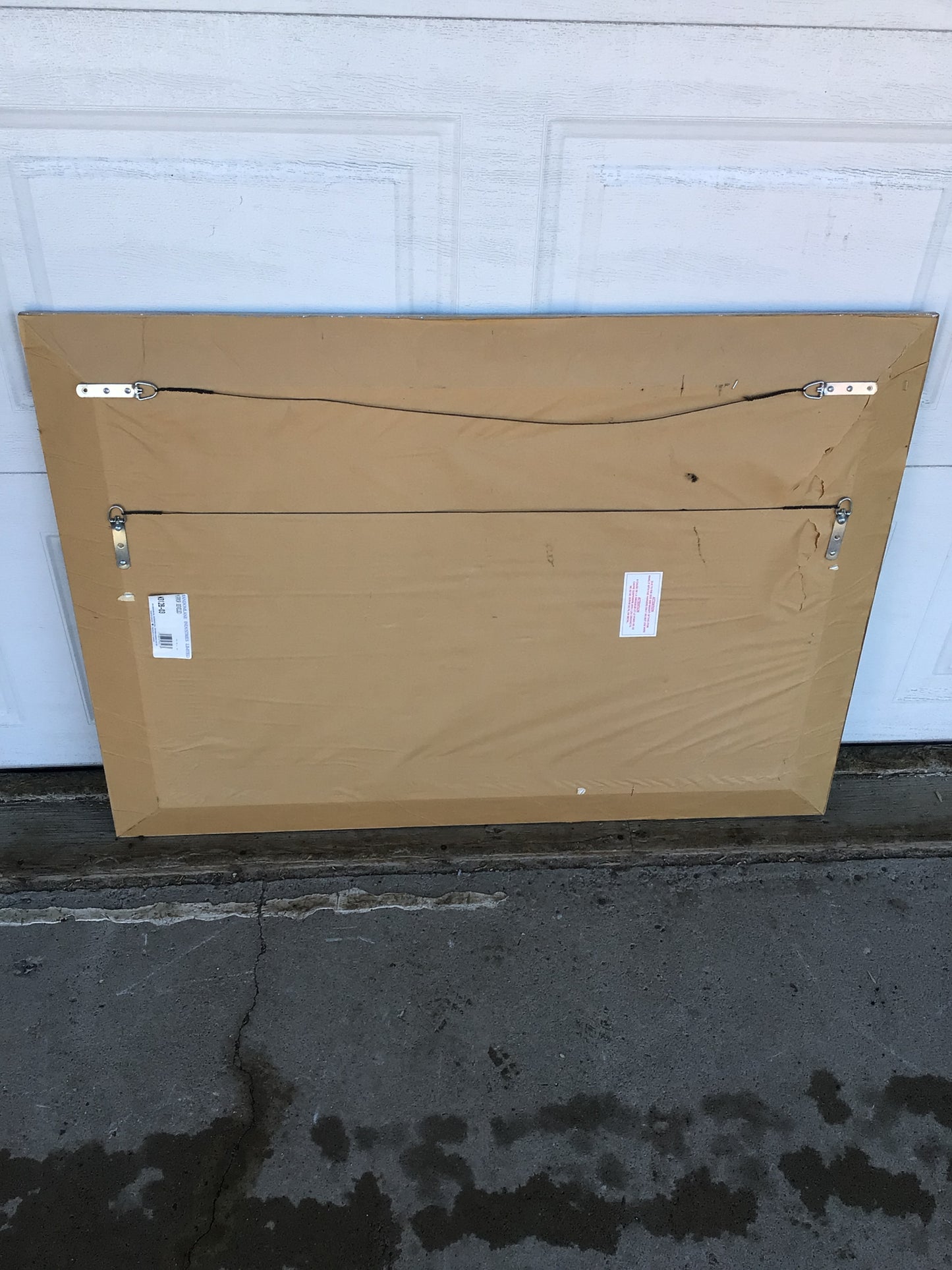 Large Silver Wall Mirror